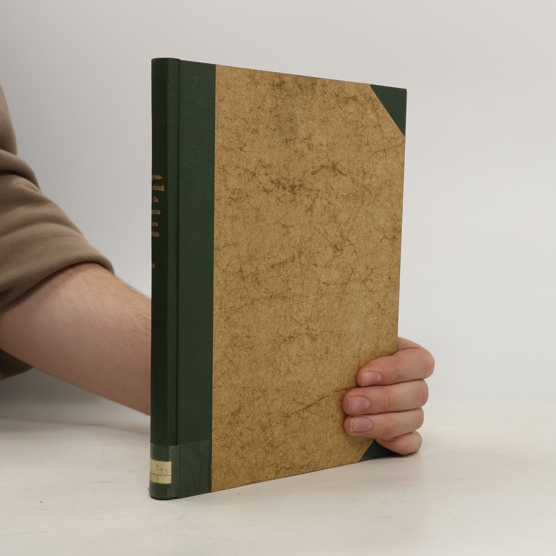 Autores varios Kongresszentralblatt für die gesamte Innere Medizin und ihre Grenzgebiete