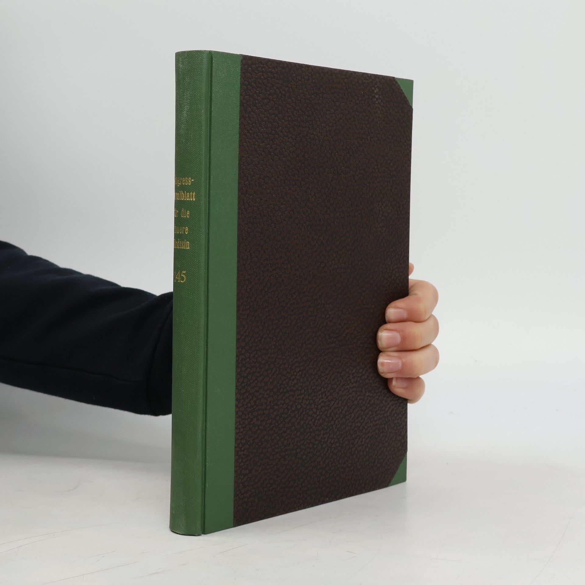 Autores varios Kongresszentralblatt für die Gesamte innere Medizin und ihre Grenzgebiete 145