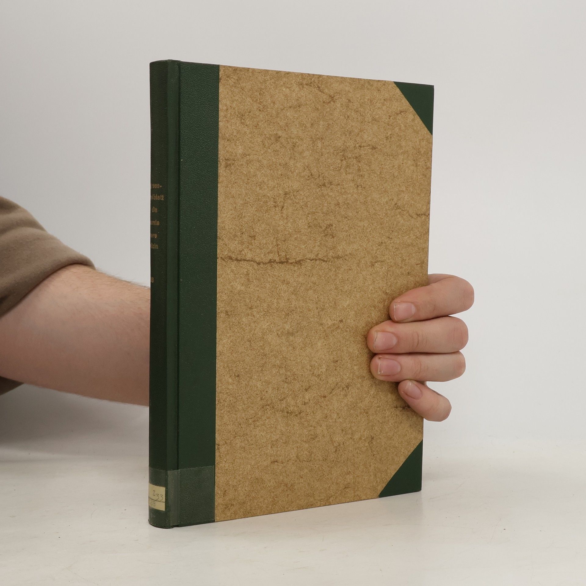 Autores varios Kongresszentralblatt für die gesamte Innere Medizin und ihre Grenzgebiete. Band 188