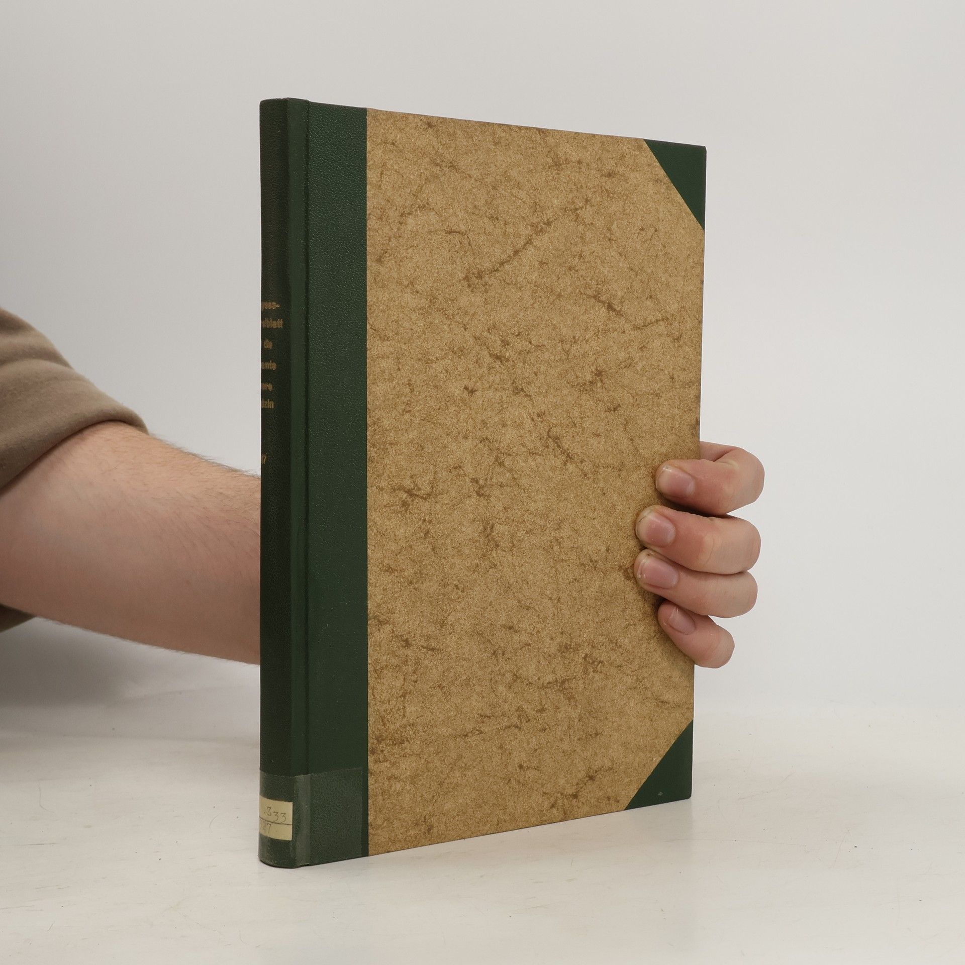 Autores varios Kongresszentralblatt für die gesamte Innere Medizin und ihre Grenzgebiete. Band 187