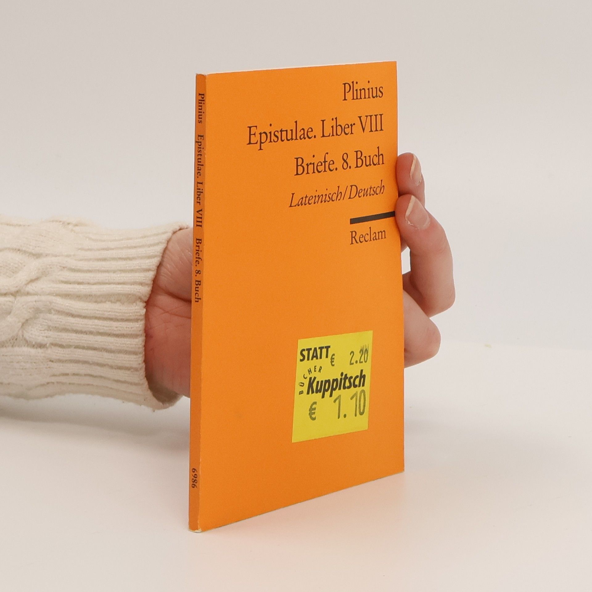 Gaius Plinius Caecilius Secundus Epistulae Liber VIII. Briefe 8. Buch