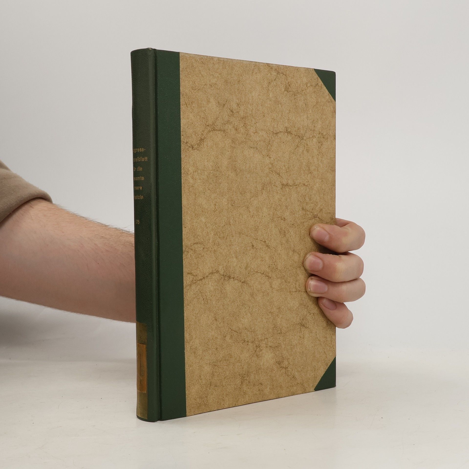 Autores varios Kongresszentralblatt für die gesamte Innere Medizin und ihre Grenzgebiete. Band 175