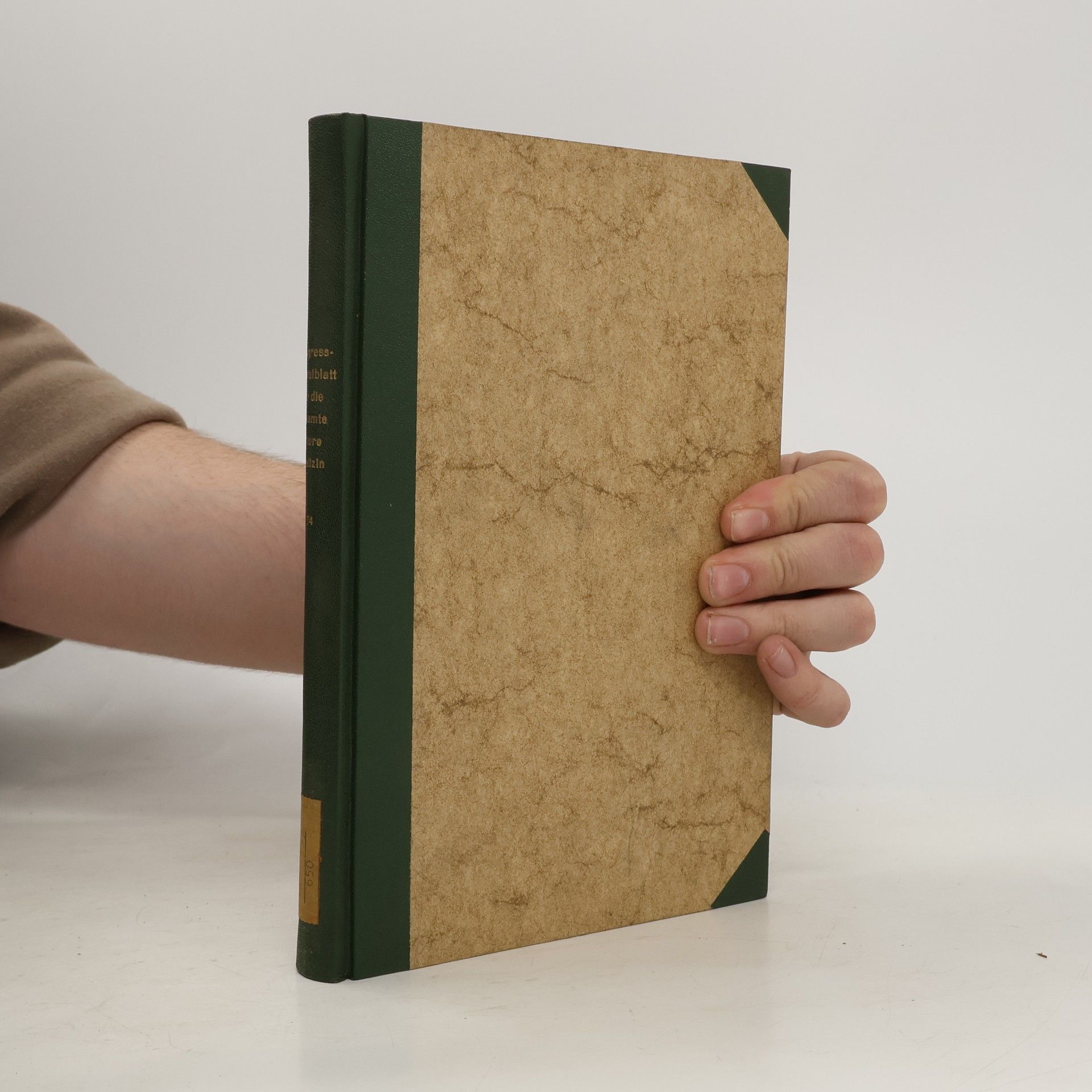 Autores varios Kongresszentralblatt für die gesamte Innere Medizin und ihre Grenzgebiete. Band 174