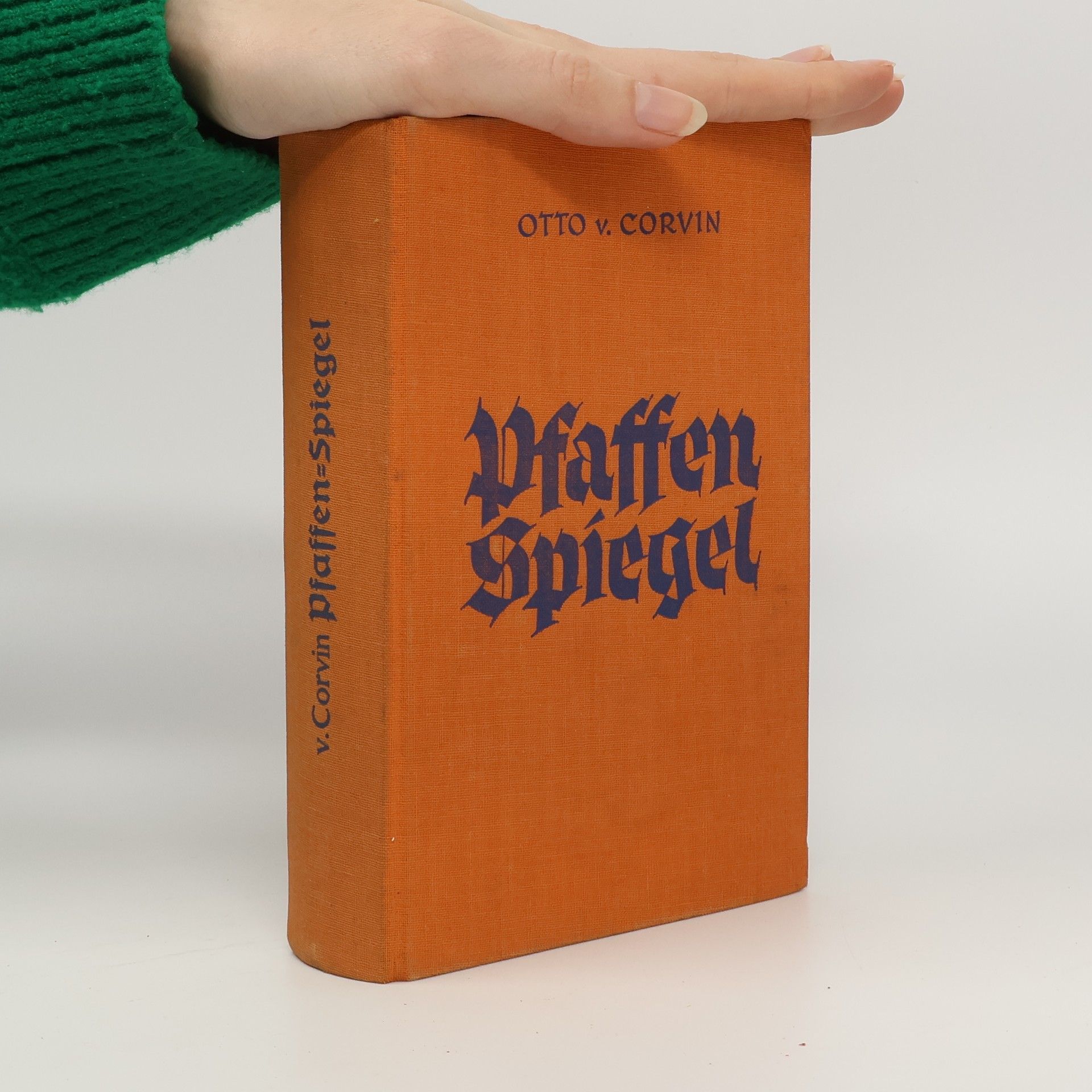 Otto von Corvin Pfaffenspiegel