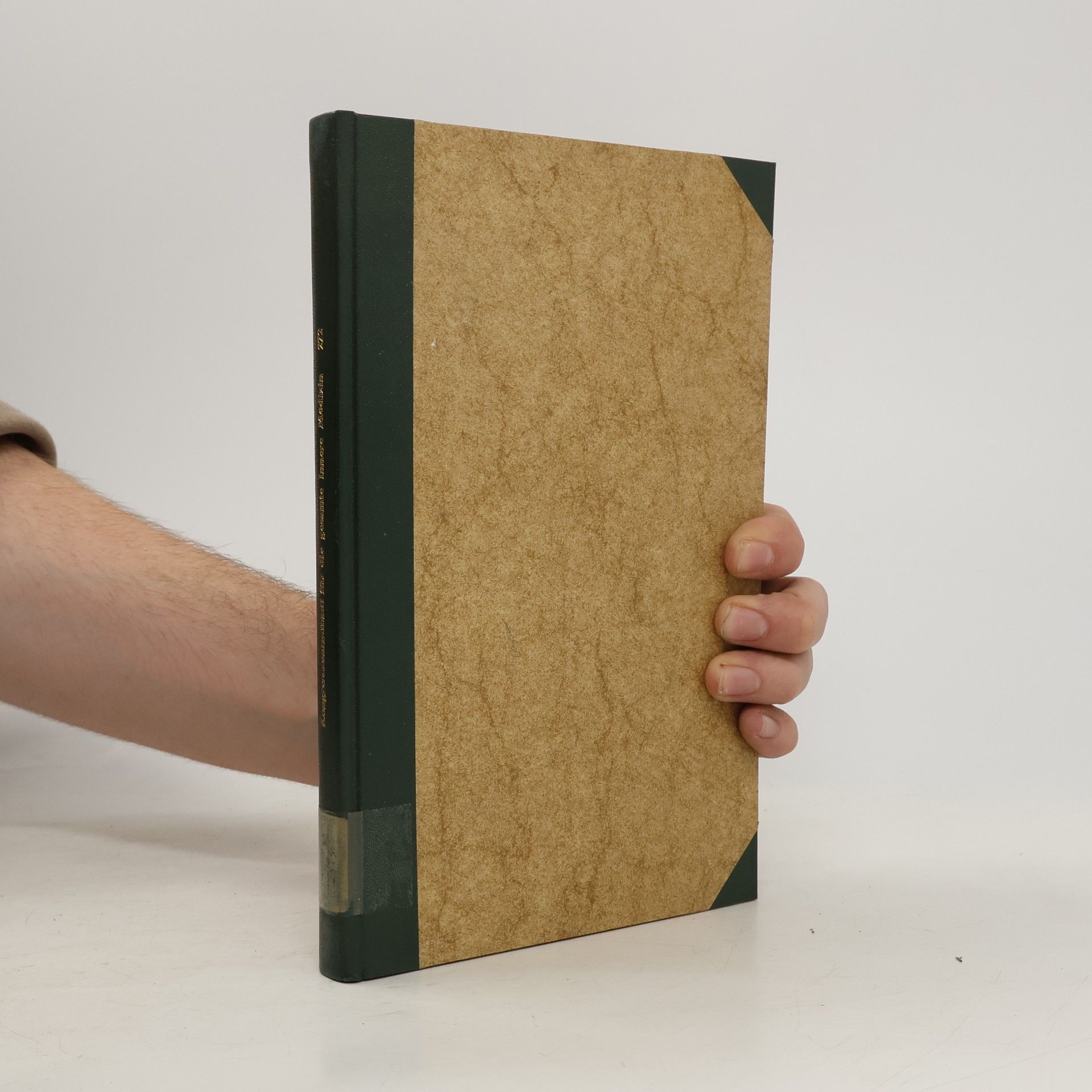 Autores varios Kongresszentralblatt für die gesamte Innere Medizin und ihre Grenzgebiete. Band 272