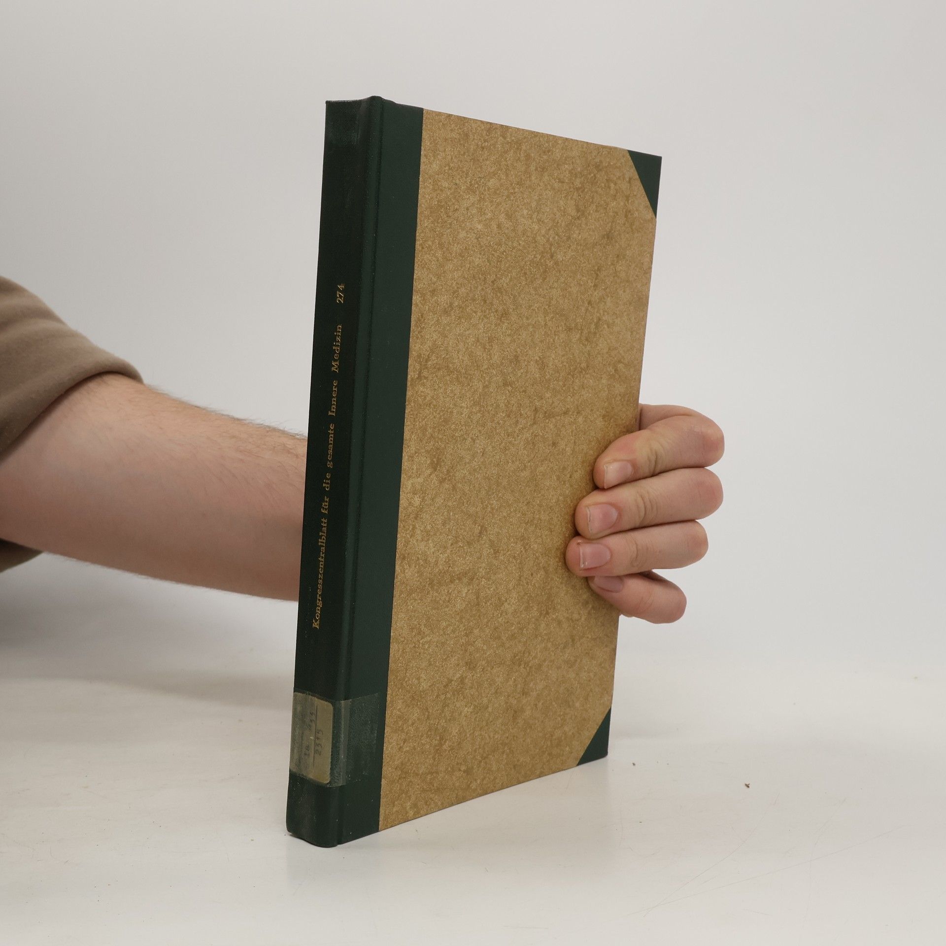 Autores varios Kongresszentralblatt für die Gesamte innere Medizin und ihre Grenzgebiete 274