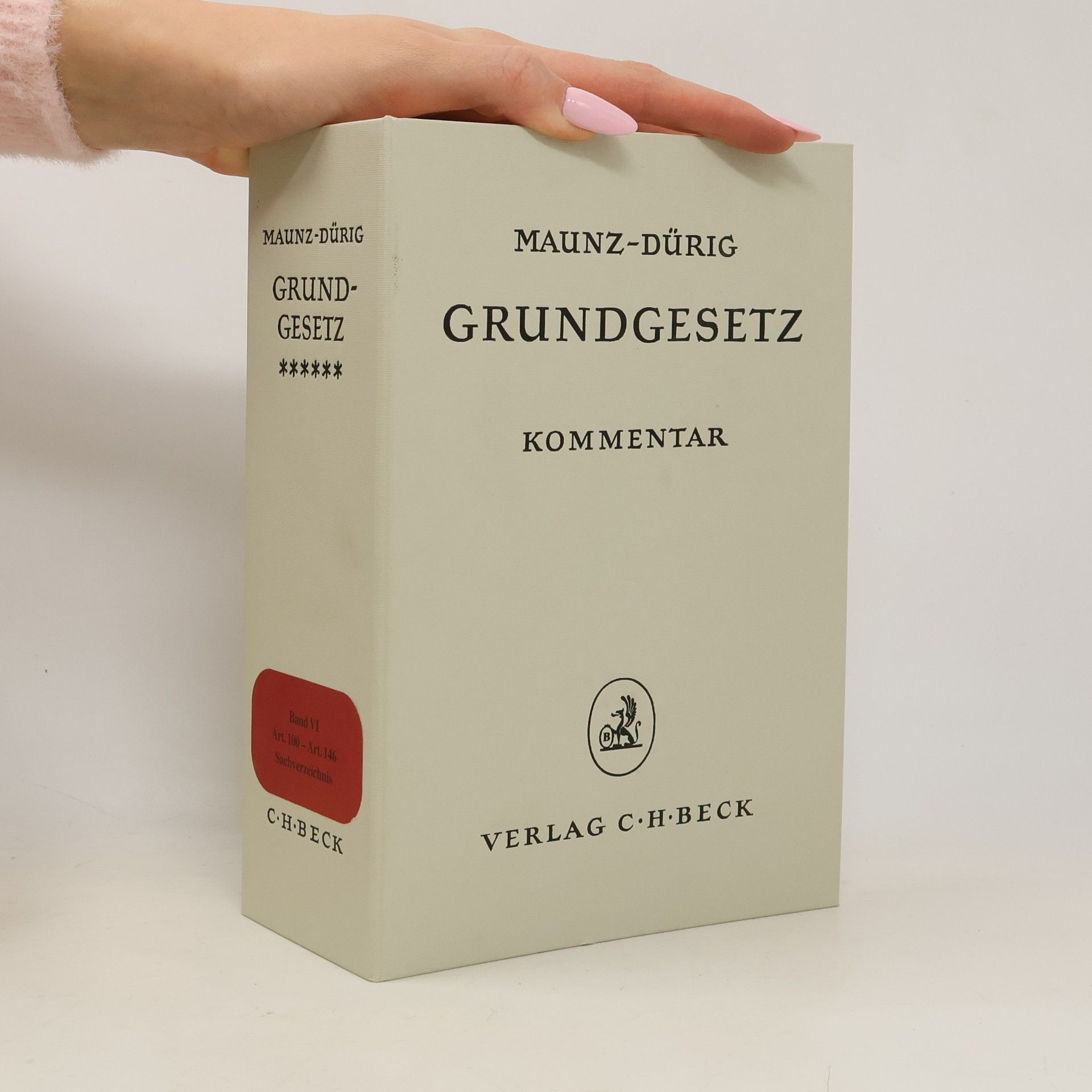 Theodor Maunz Grundgesetz VI.