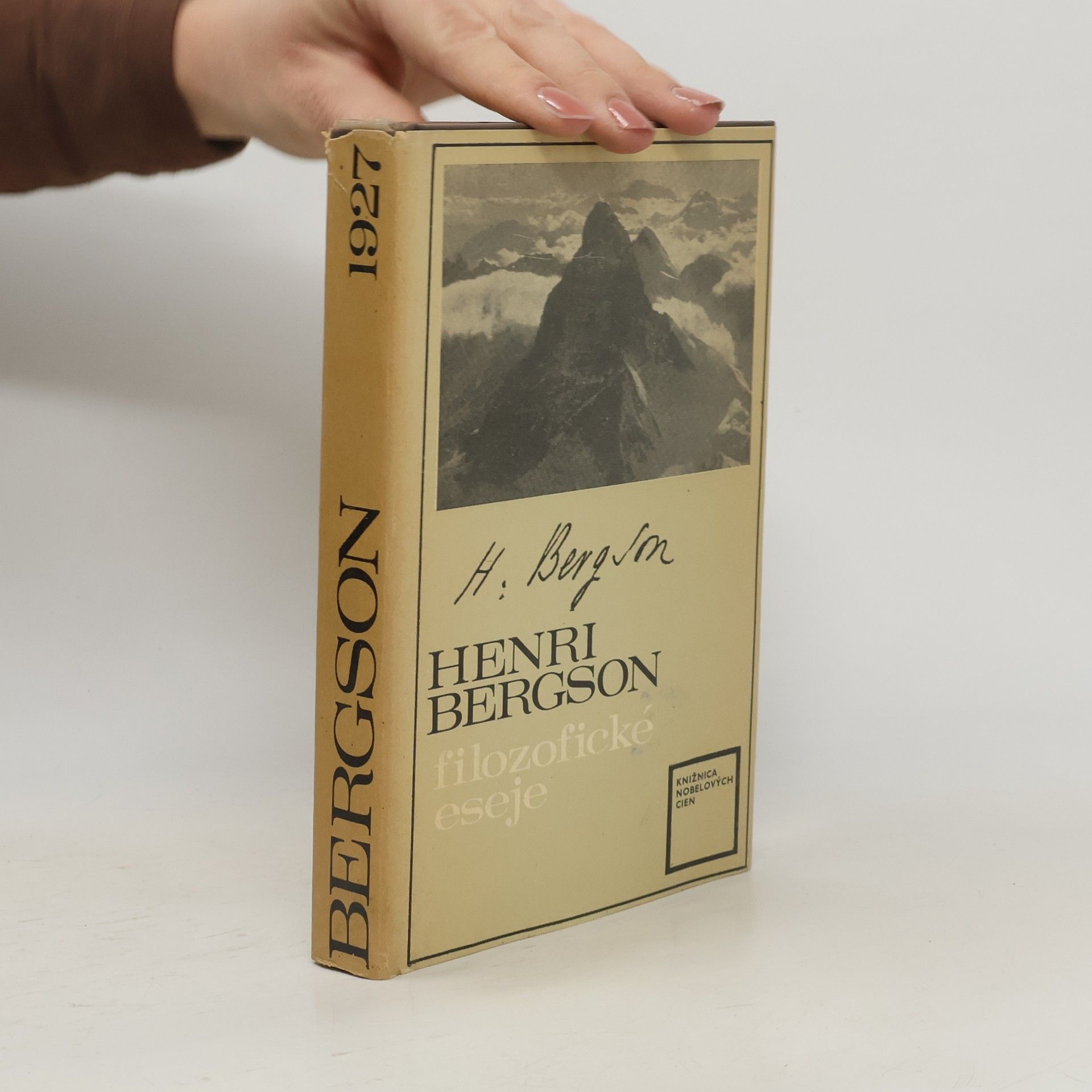 Henri Bergson Filozofické eseje. Bergson 1927