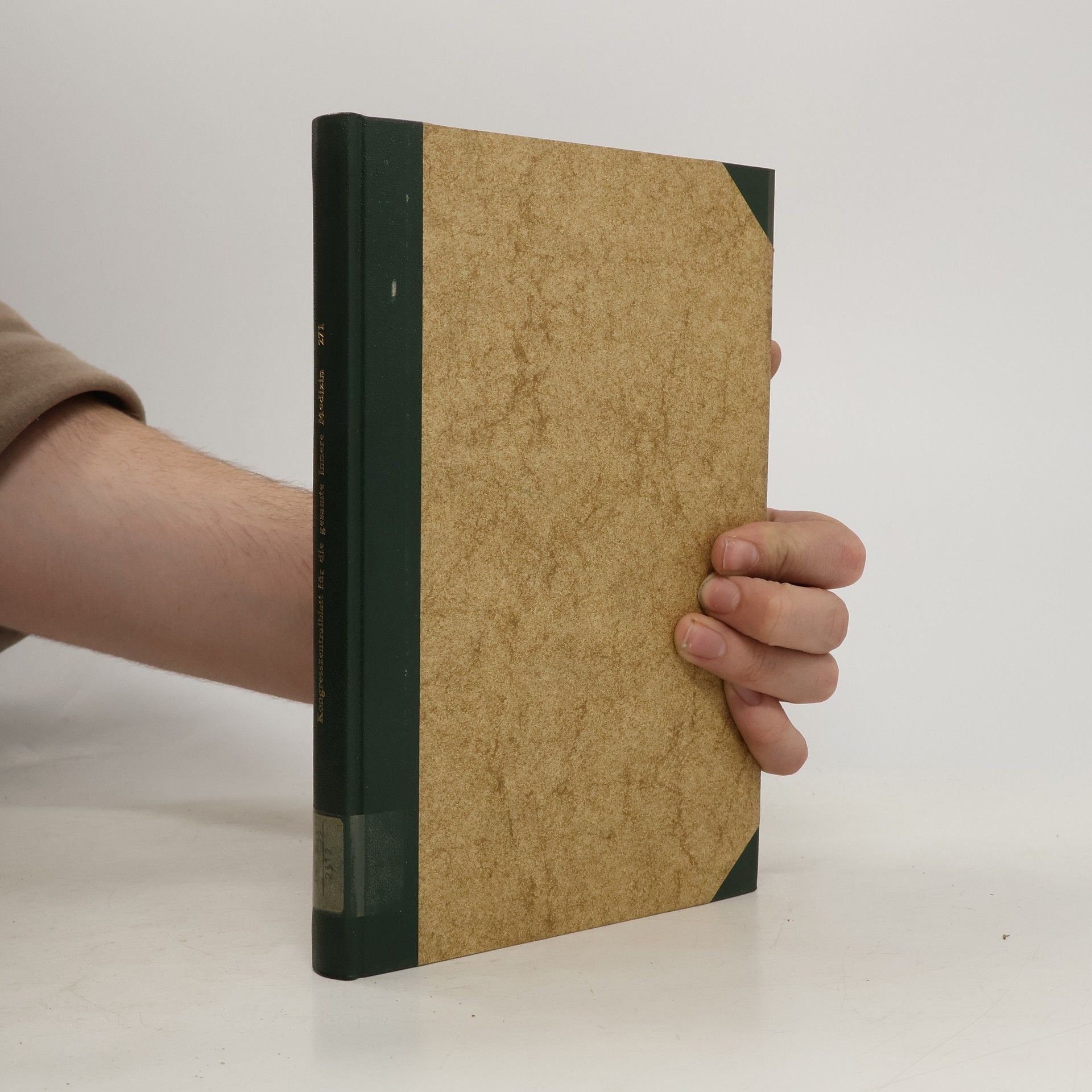 Autores varios Kongresszentralblatt für die Gesamte innere Medizin und ihre Grenzgebiete 271