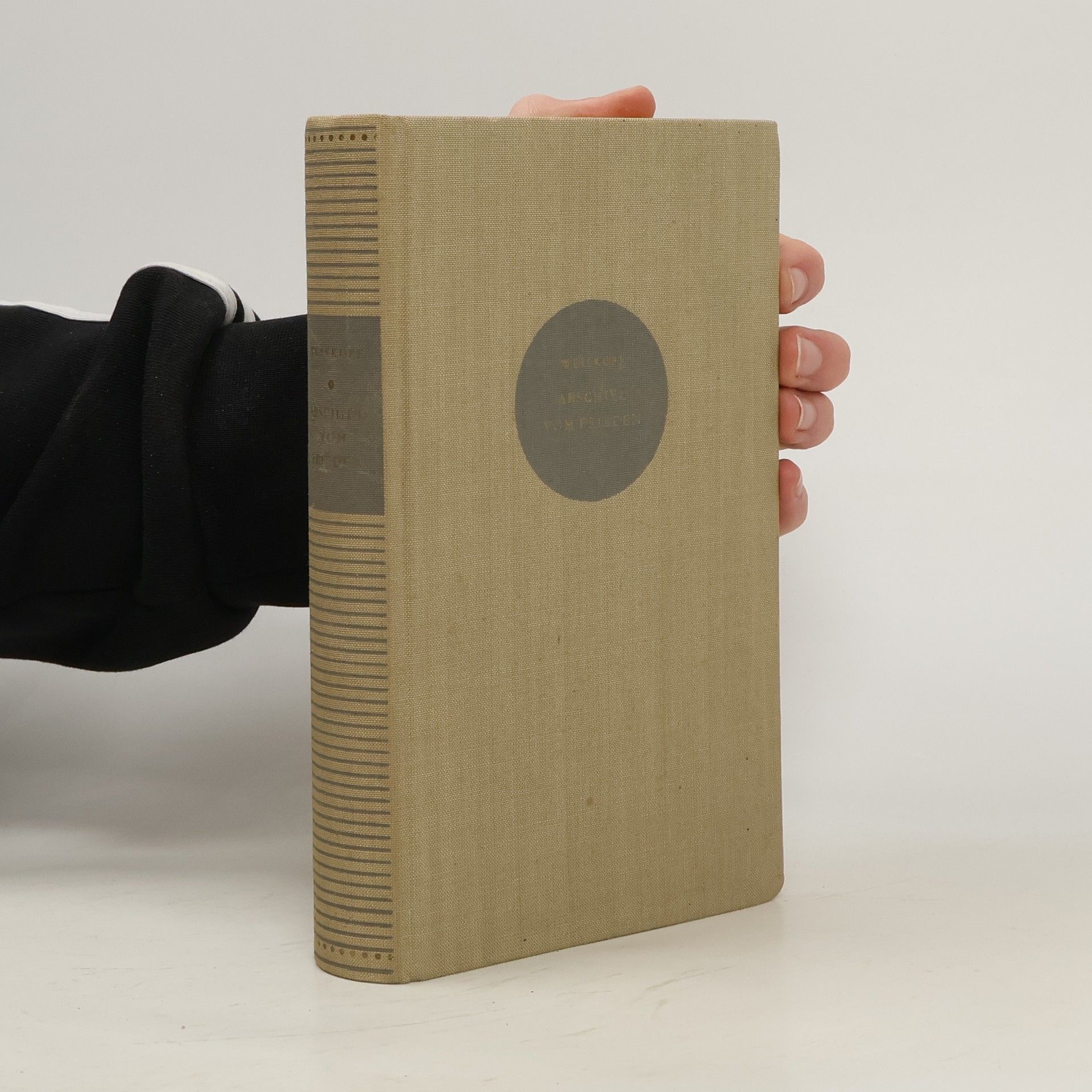 Franz Carl Weiskopf Abschied vom Frieden