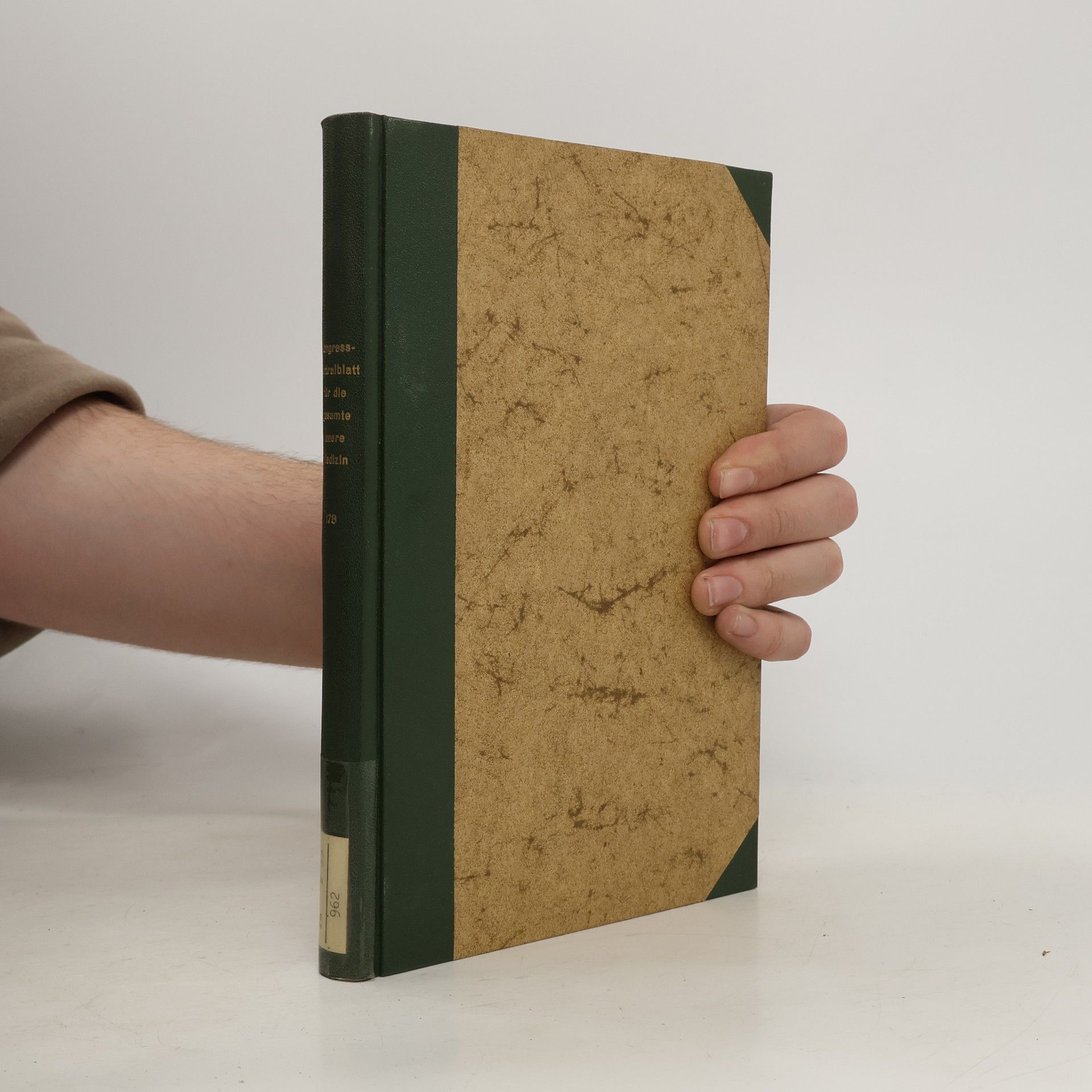 Autores varios Kongresszentralblatt für die Gesamte innere Medizin und ihre Grenzgebiete 178