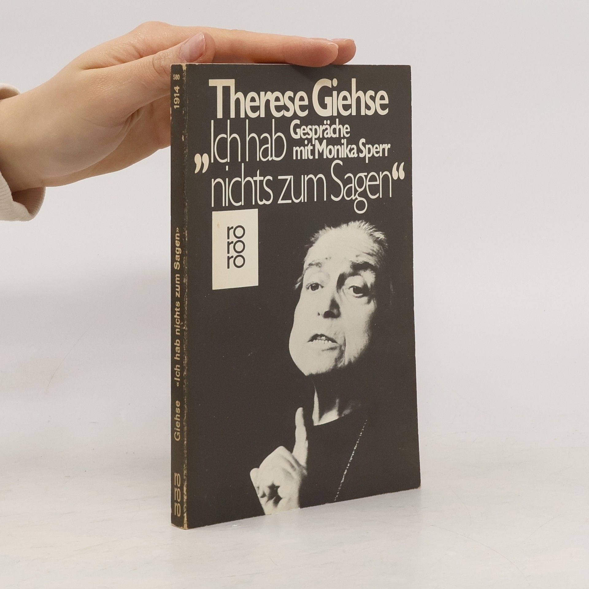 Monika Sperr Ich hab nichts zum Sagen