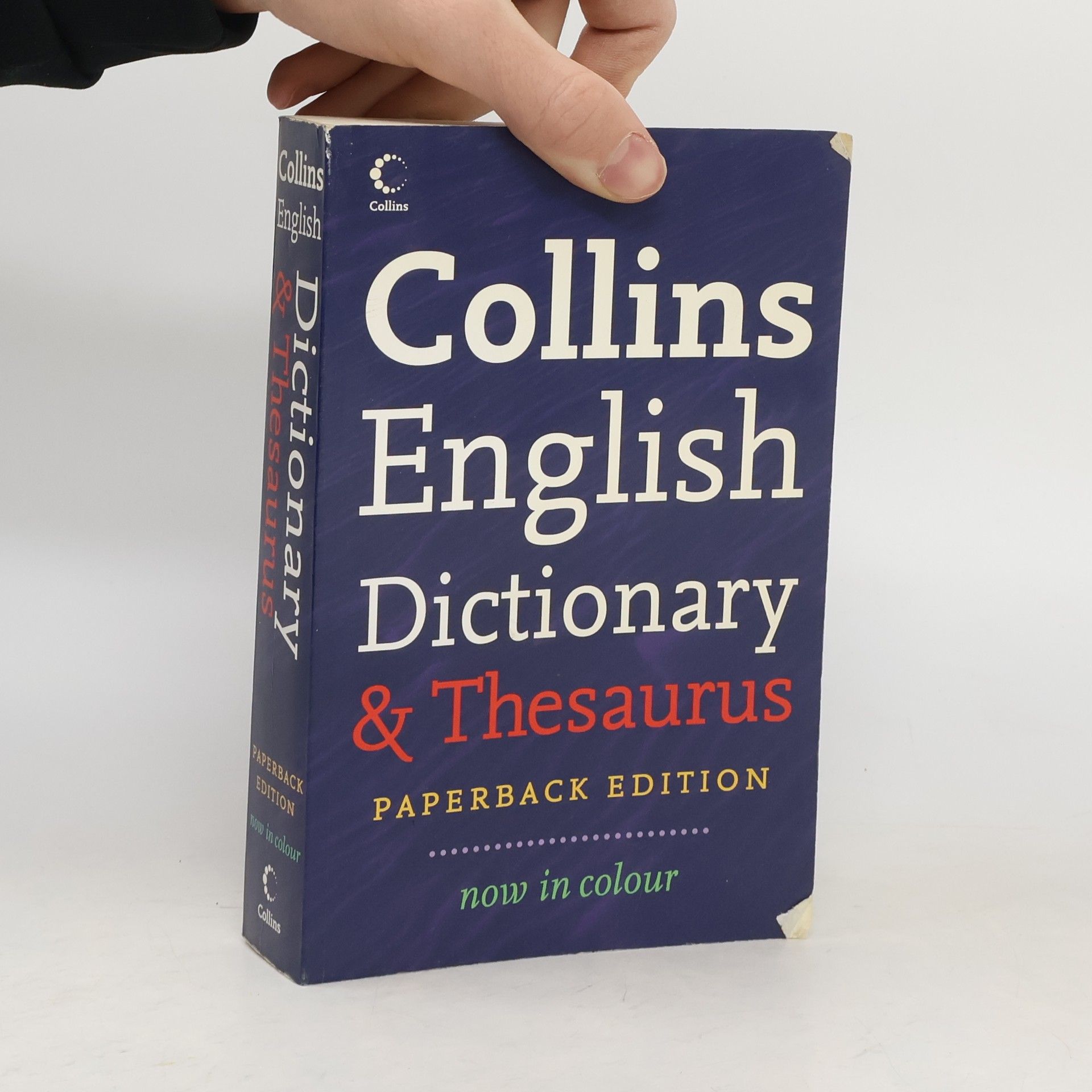 Carol Collins Paperback Dictionary & Thesaurus - Paperback Edition - Now in Colour