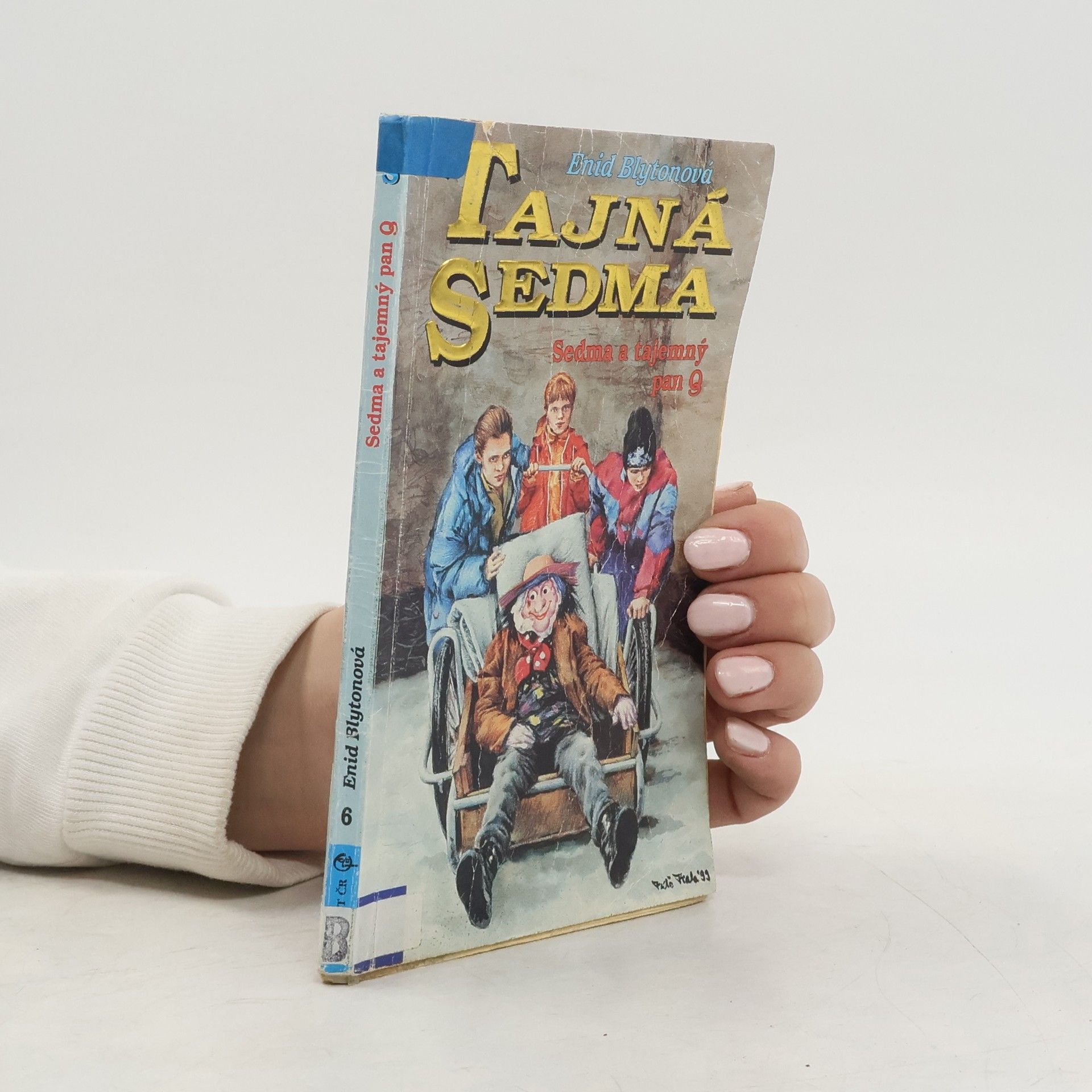 Enid Blyton Tajná sedma. Sedma a tajemný pan Q