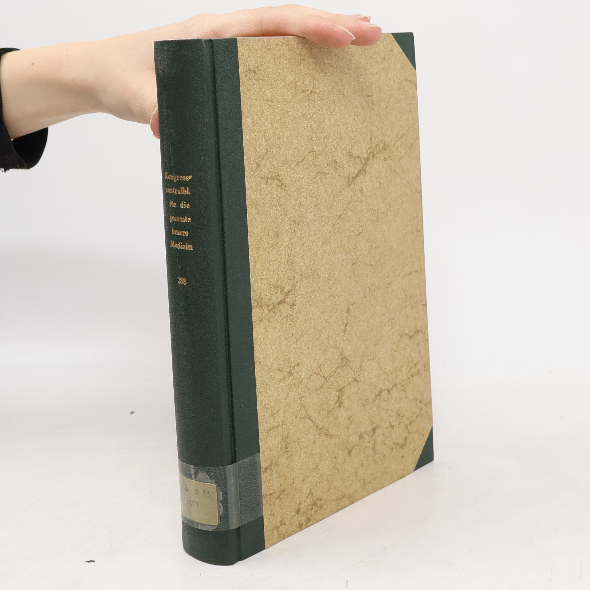 Autores varios Kongresszentralblatt für die gesamte Innere Medizin und ihre Grenzgebiete 288. Band