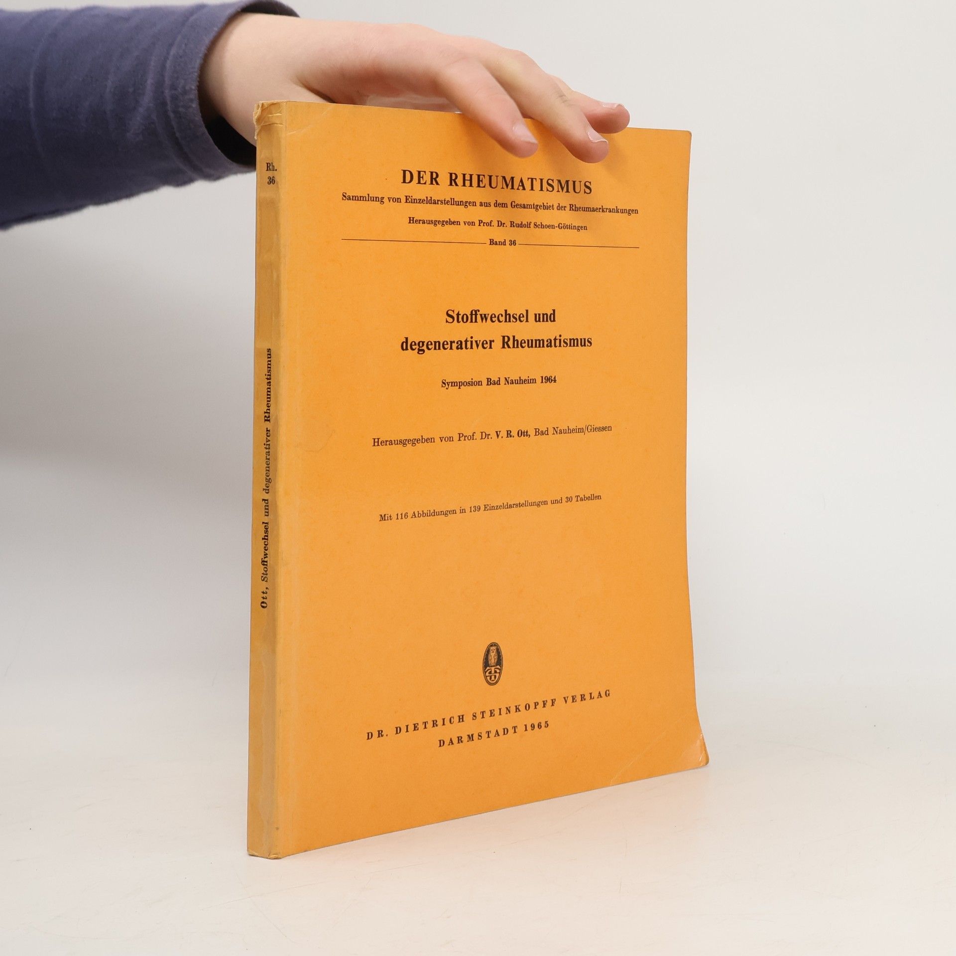 Victor R. Ott Stoffwechsel und degenerativer Rheumatismus