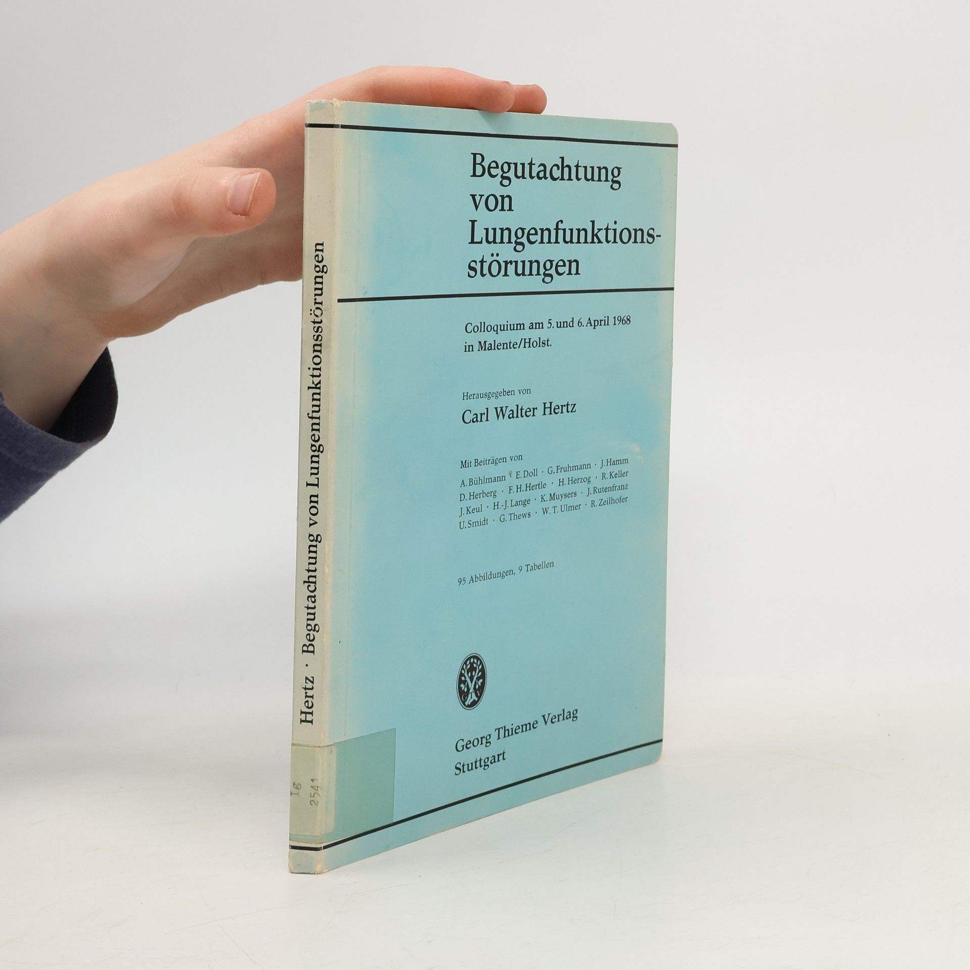 Carl Walter Hertz Begutachtung von Lungenfunktionsstörungen