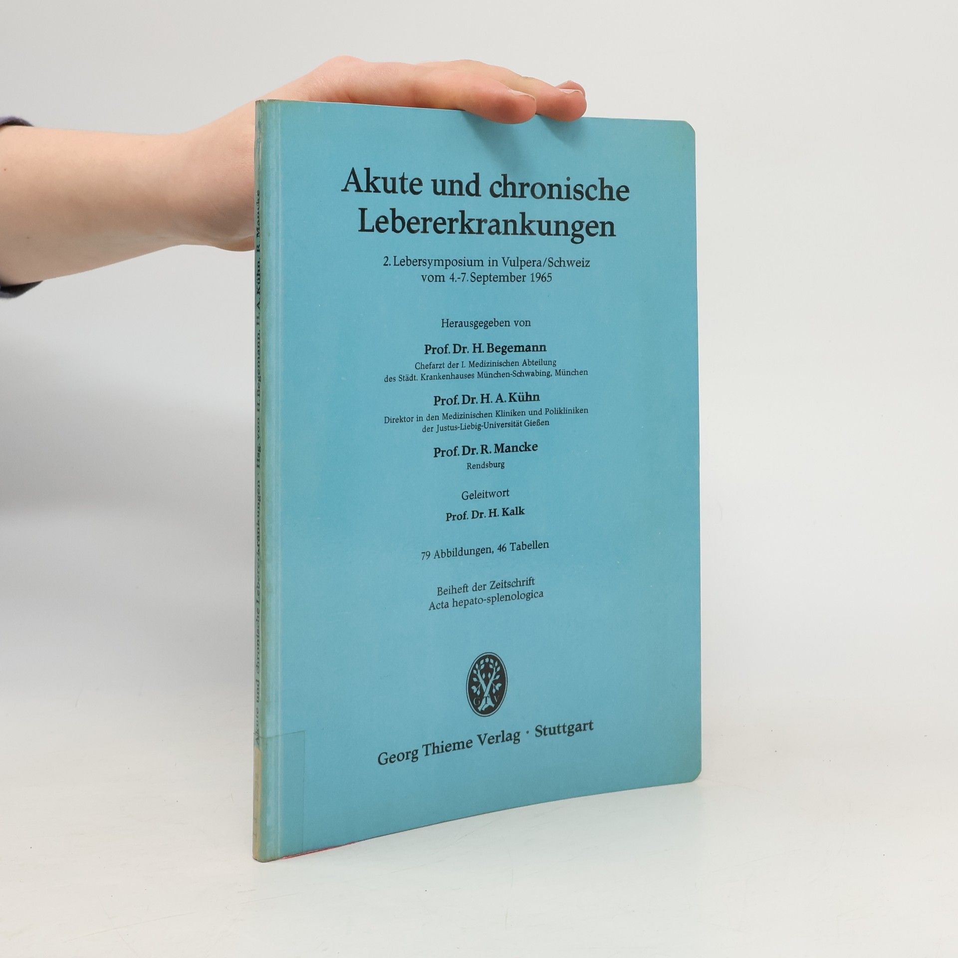 Auteurscollectief Akute und chronische Lebererkrankungen