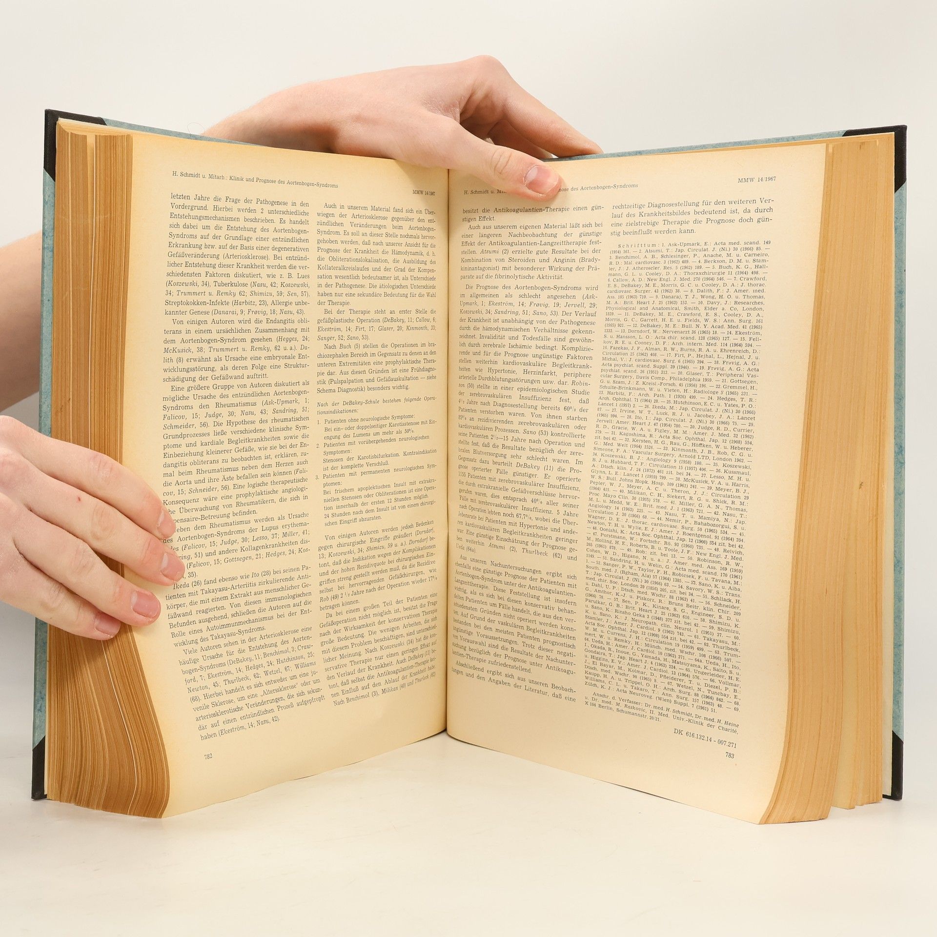 Autorenkollektiv Münchener Medizinische Wochenschrift 109. Jahrgang