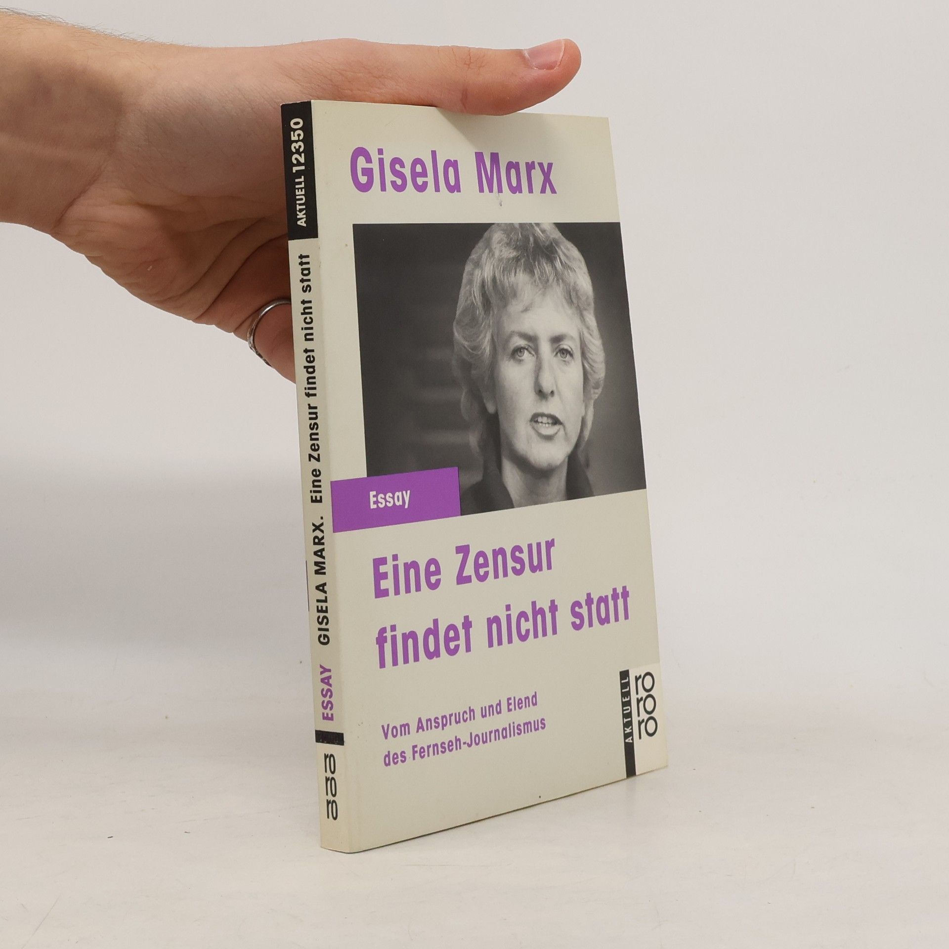 Gisela Marx Eine Zensur findet nicht statt