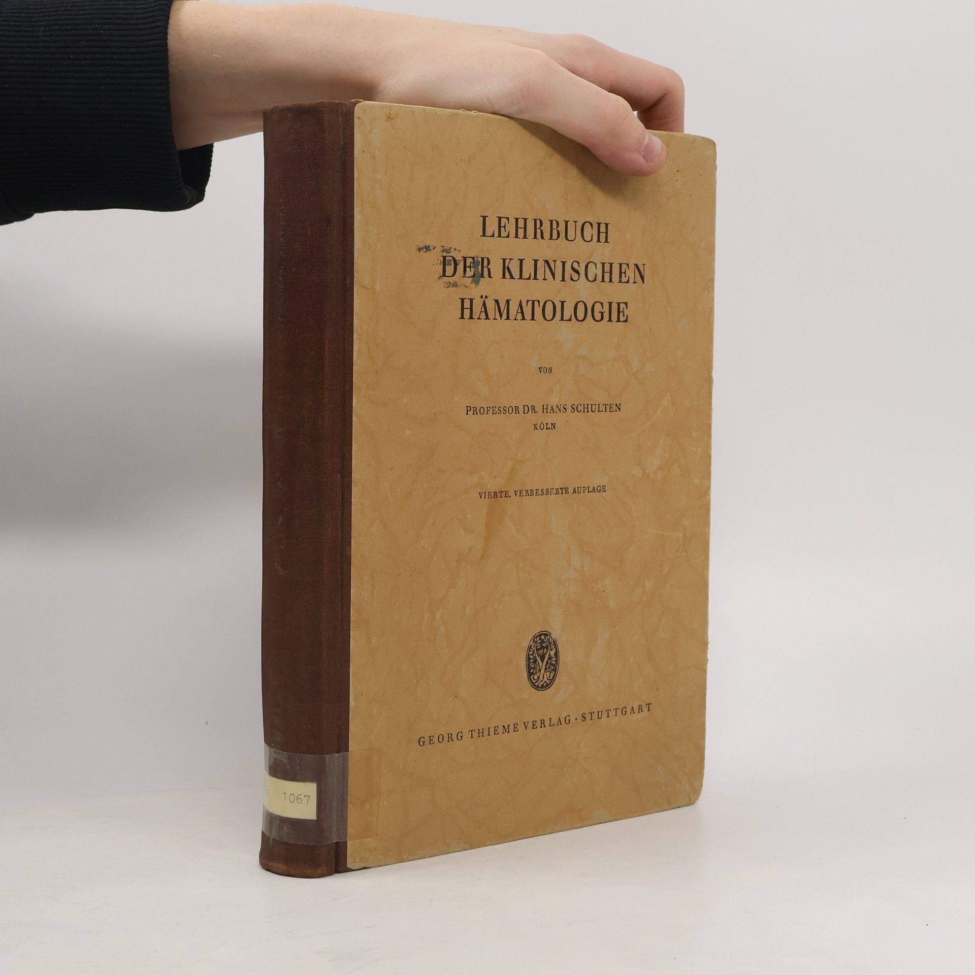 AA.VV. Lehrbuch der klinischen Hämatologie