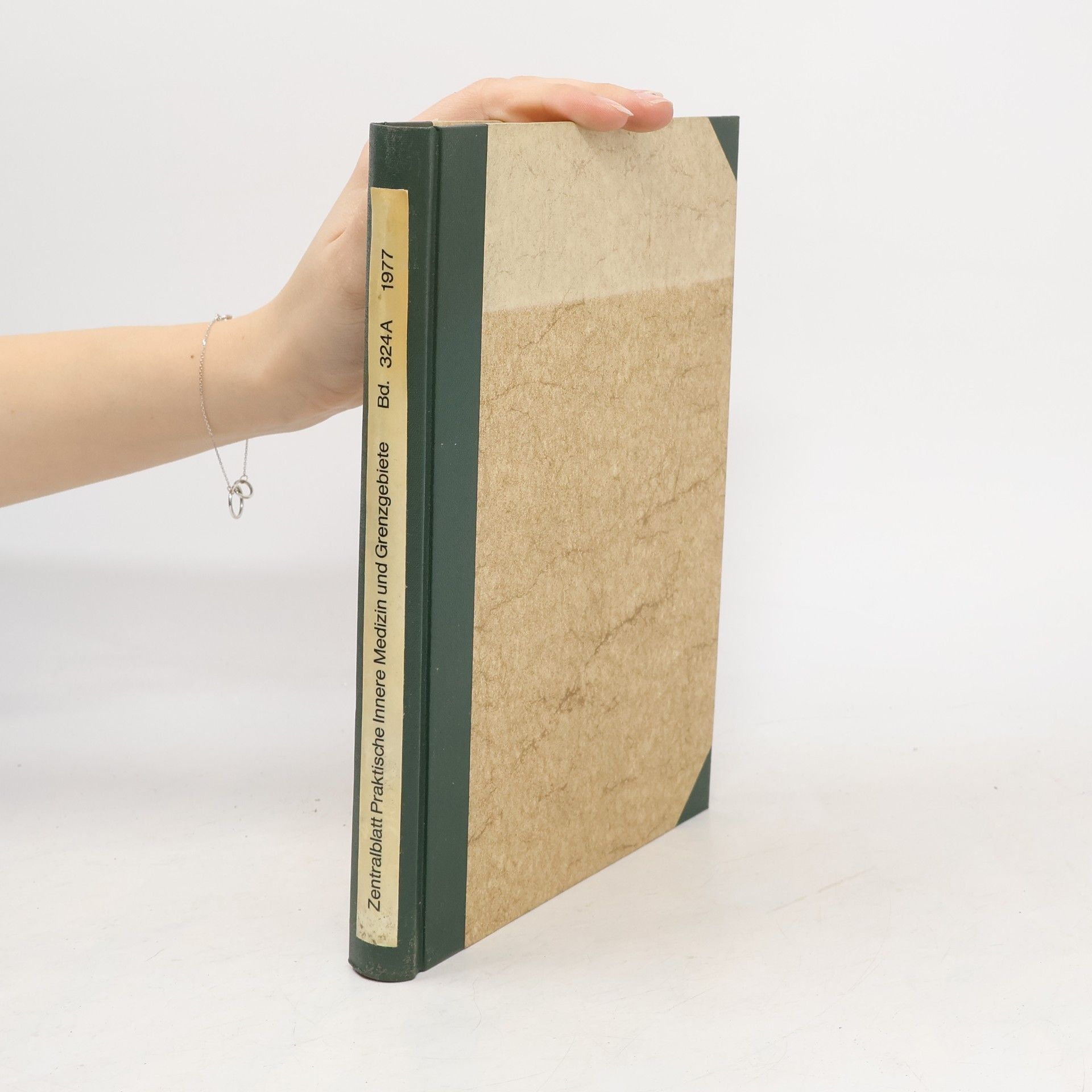 Autores varios Zentralblatt Praktische Innere Medizin und Grenzgebiete 324. Band A
