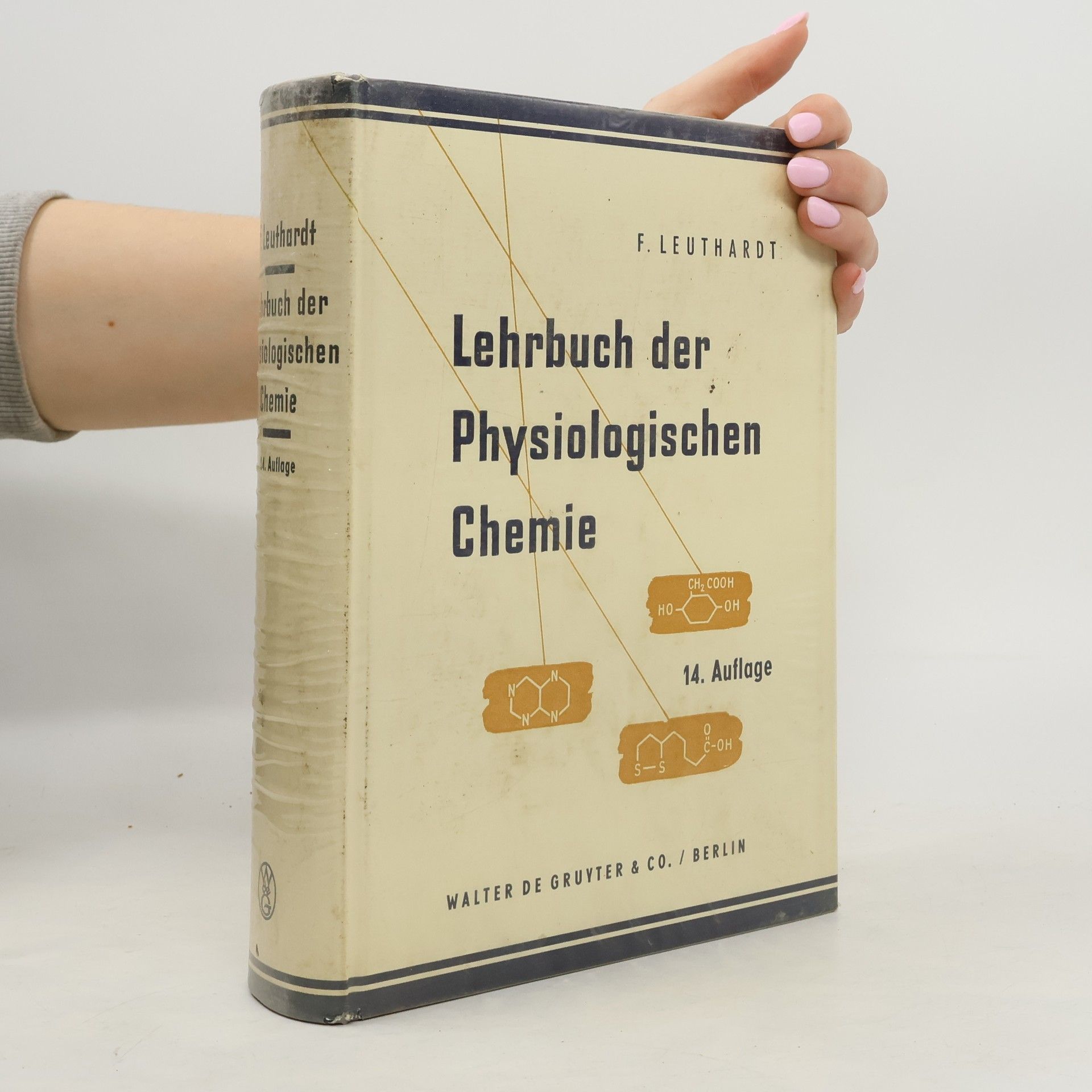 Lehrbuch der physiologischen Chemie