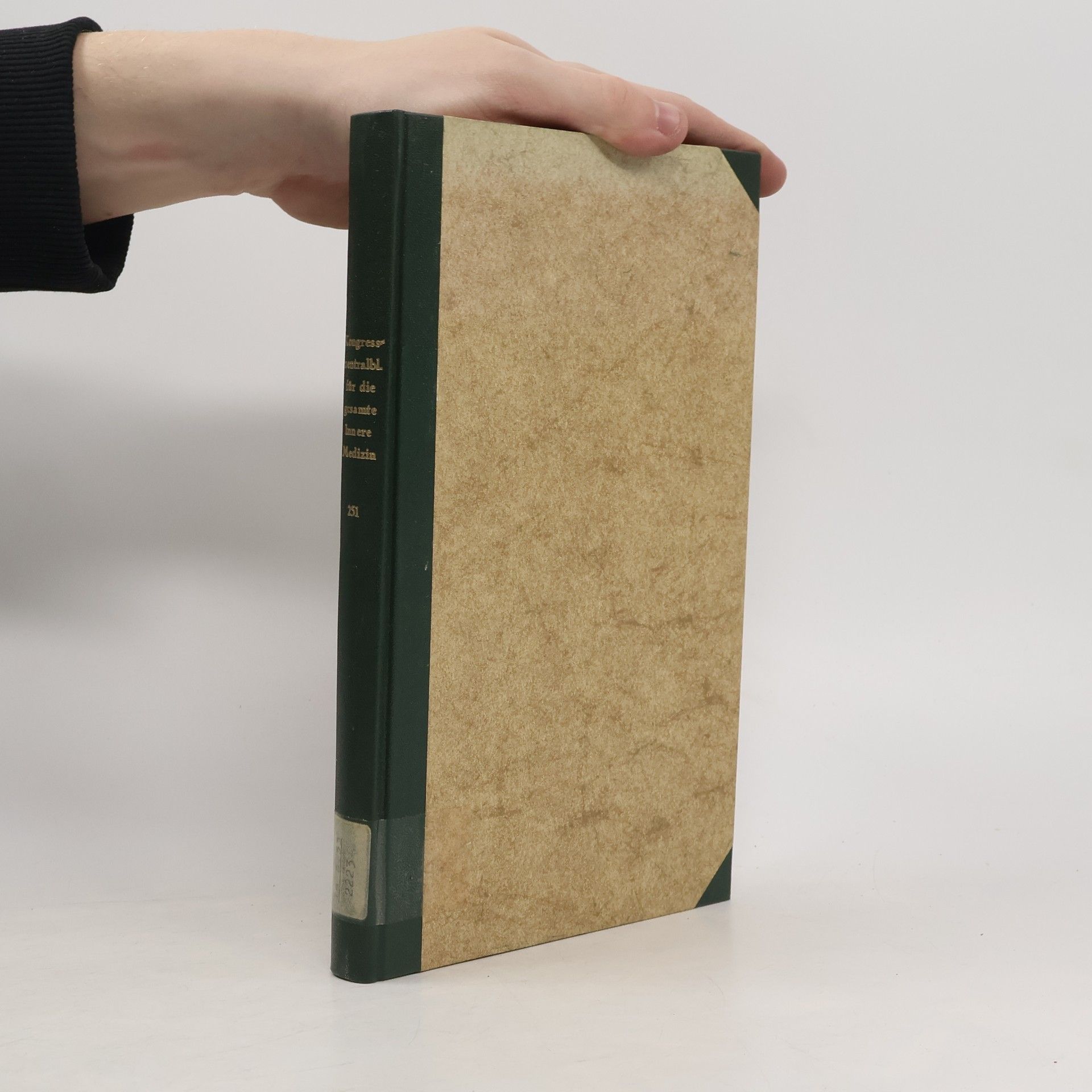 Auteurscollectief Kongresszentralblatt für die gesamte Innere Medizin und ihre Grenzgebiete 251. Band