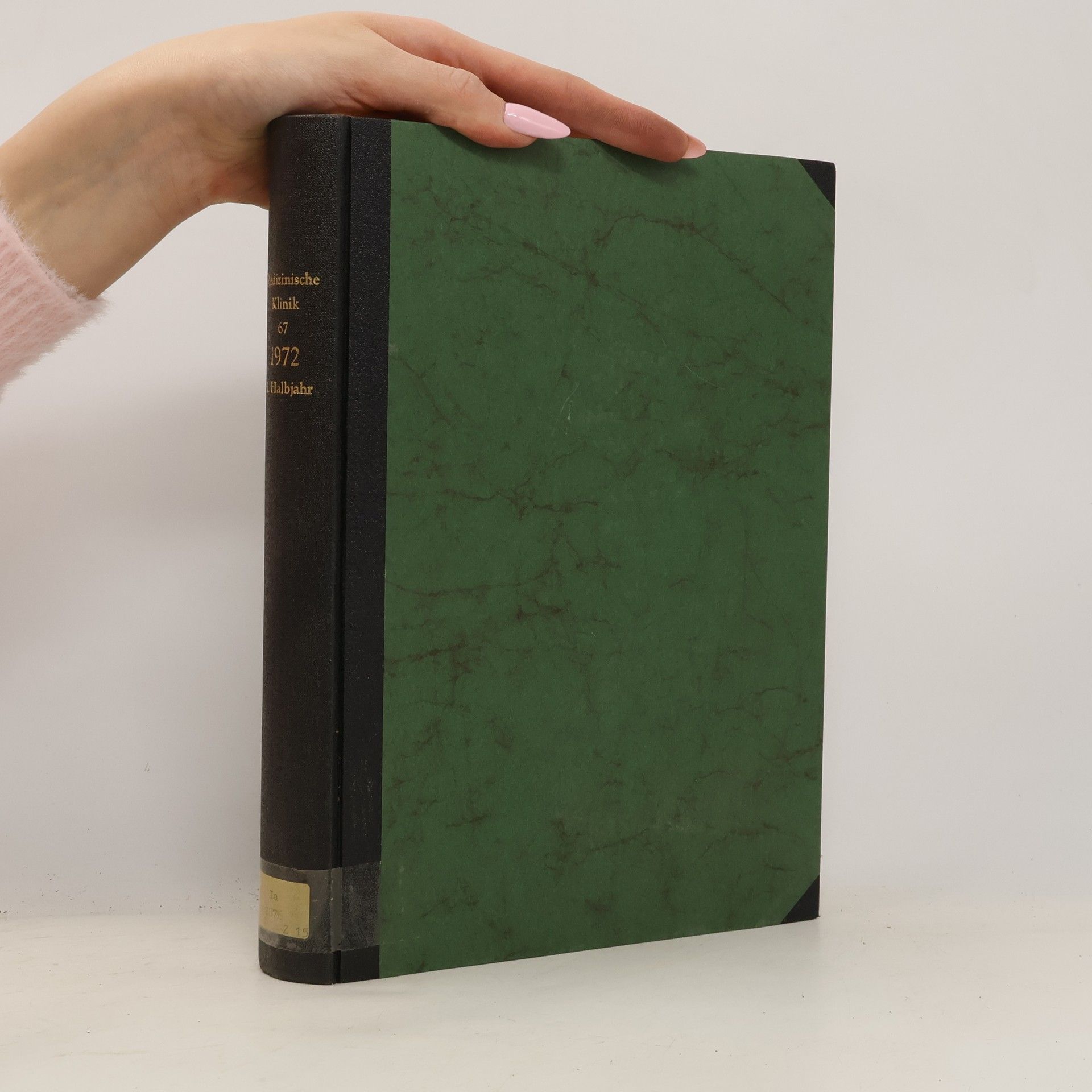 Autores varios Medizinische Klinik. Wochenschrift für Klinik und Praxis 67/1