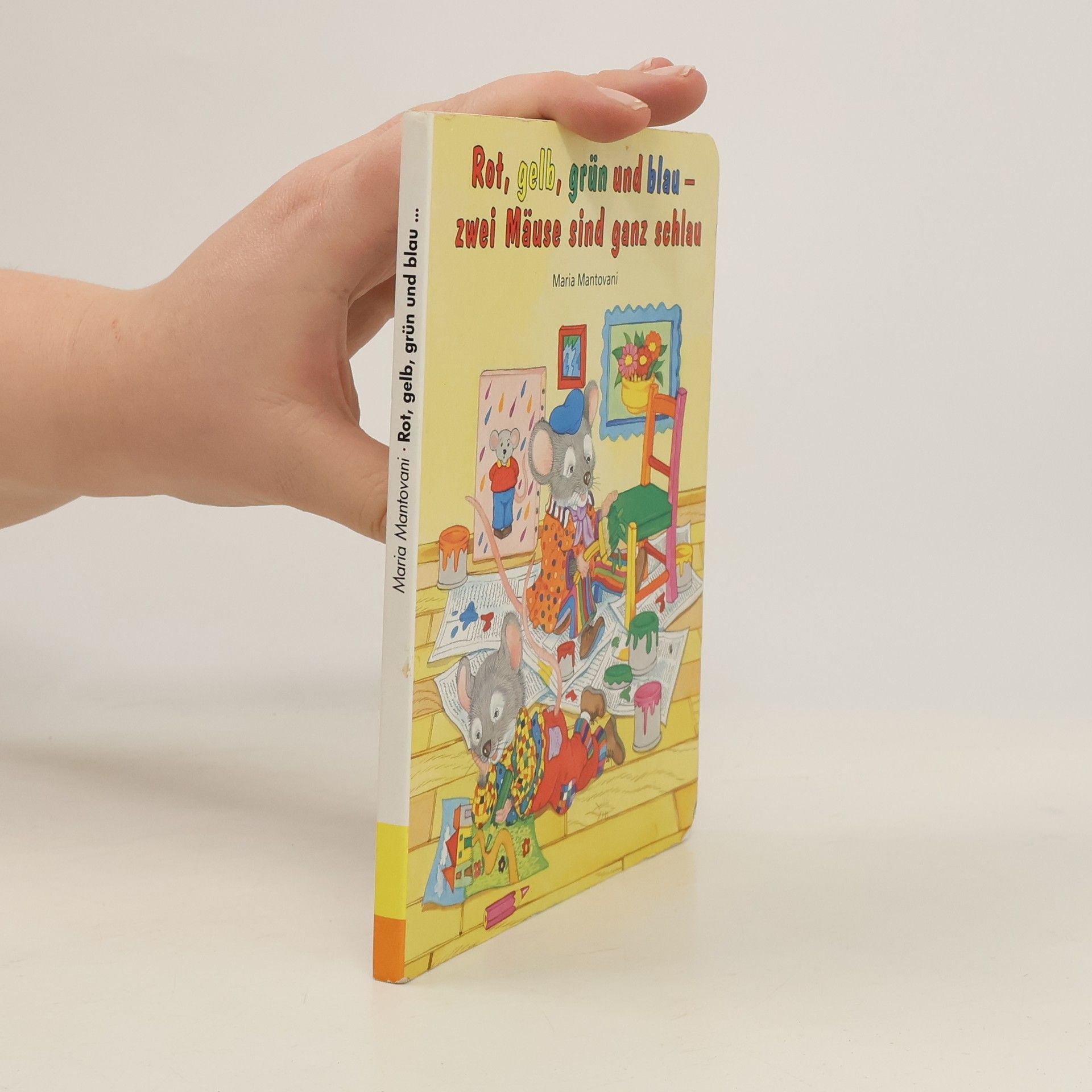 Rot, gelb, grün und blau - zwei Mäuse sind ganz schlau