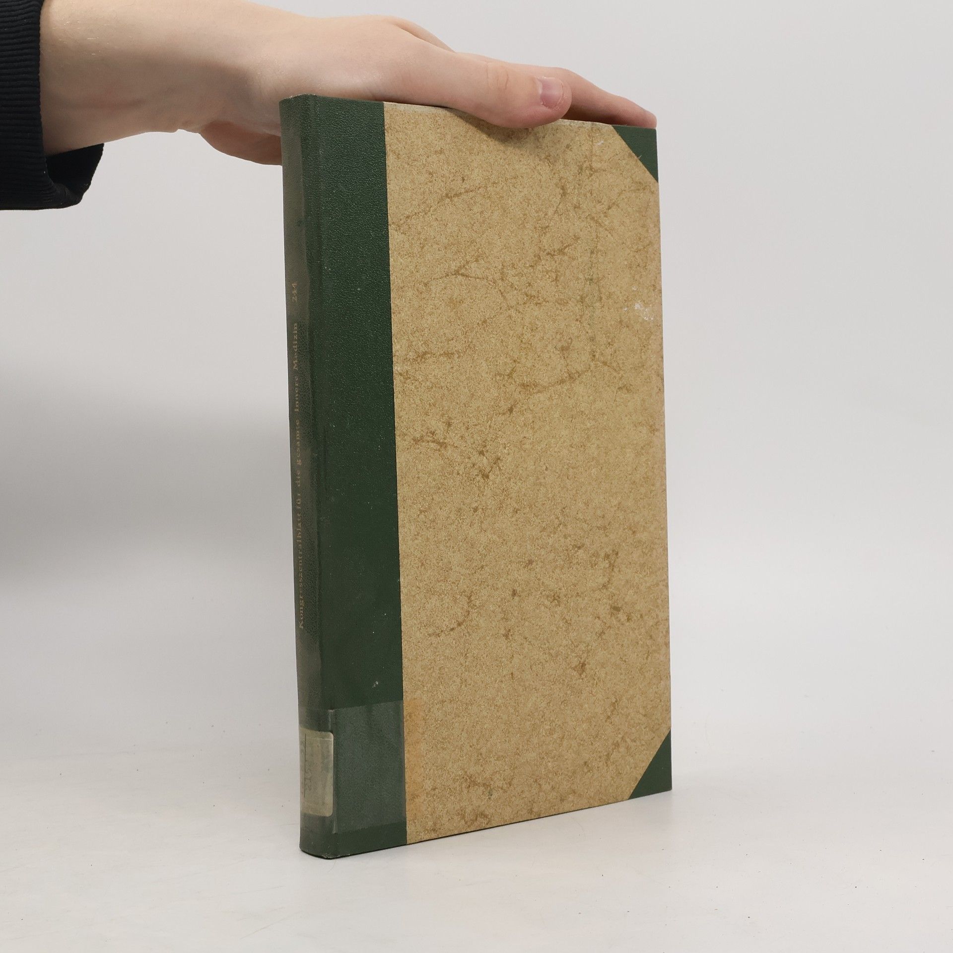 Autores varios Kongresszentralblatt für die gesamte Innere Medizin und ihre Grenzgebiete 244. Band