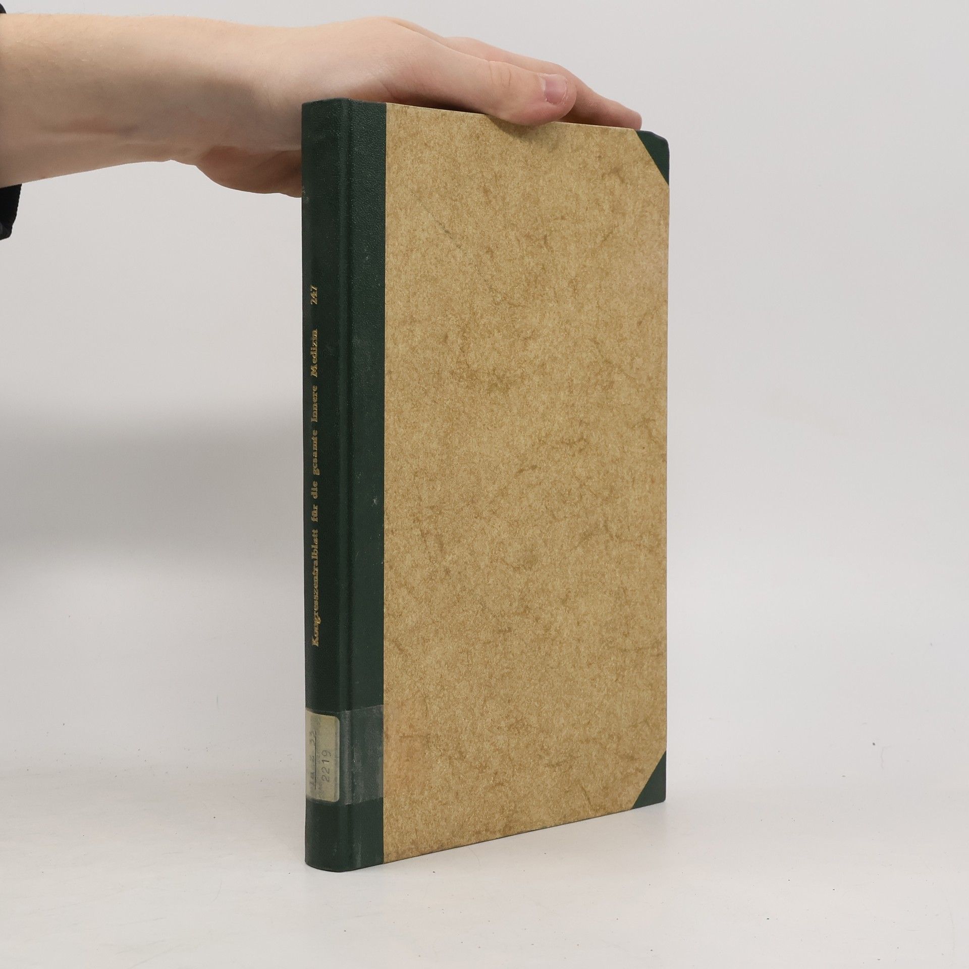 Auteurscollectief Kongresszentralblatt für die gesamte Innere Medizin und ihre Grenzgebiete 247. Band