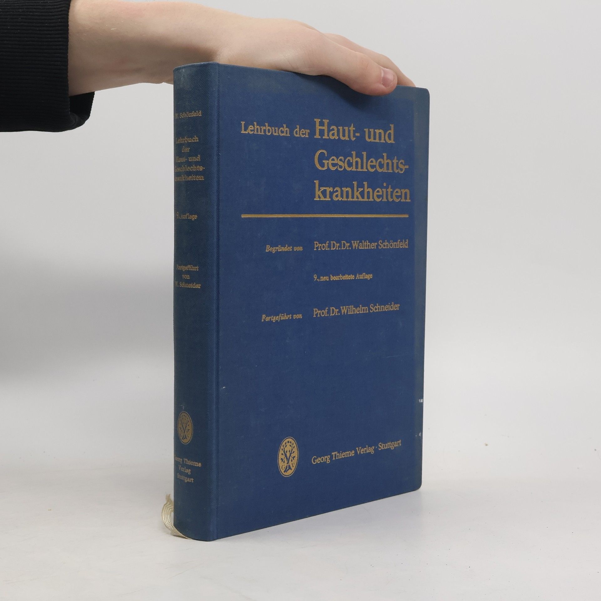 Walther Schönfeld Lehrbuch der Haut- und Geschlechtskrankheiten