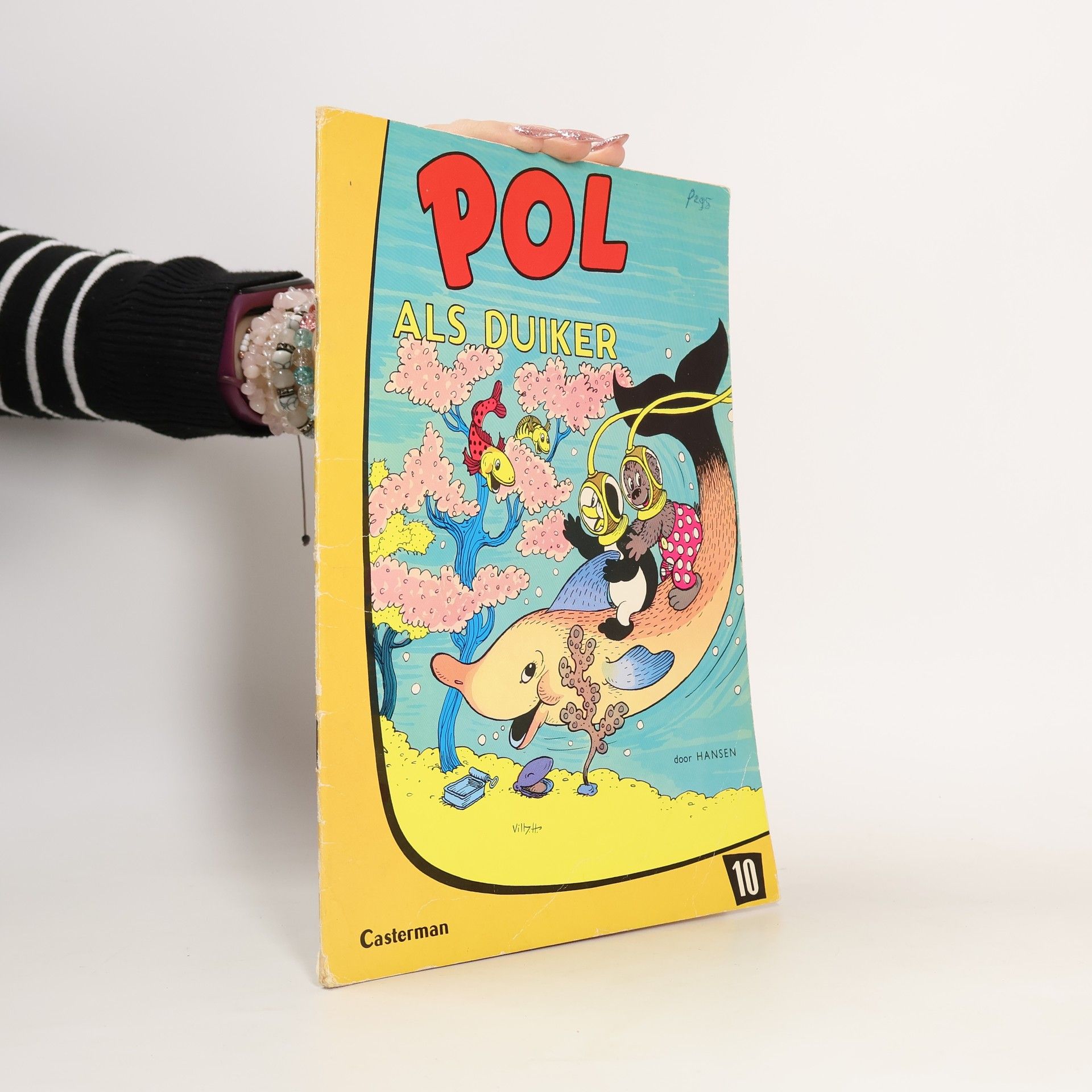 Vilhelm Hansen Pol als duiker