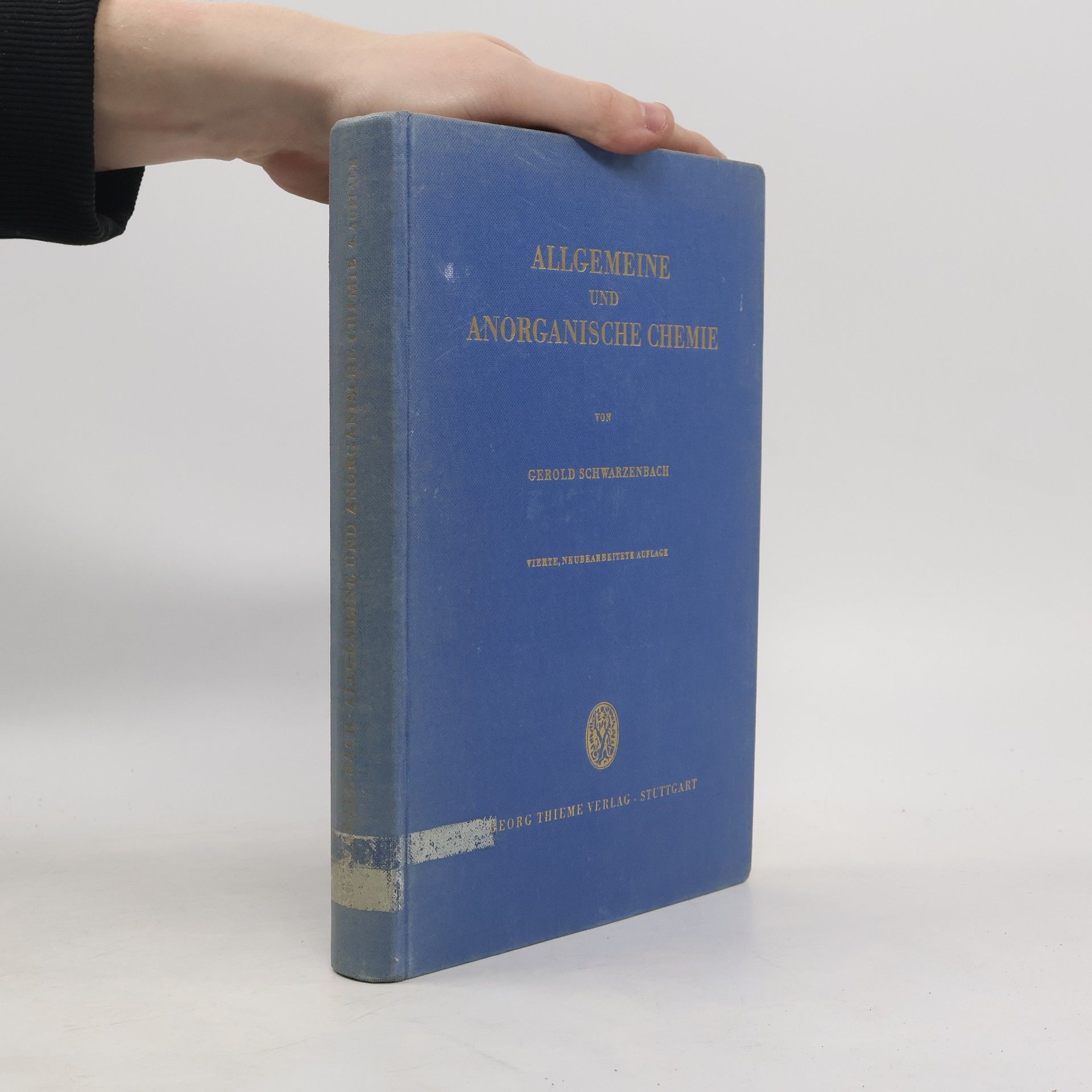 Gerold Schwarzenbach  Allgemeine und anorganische Chemie