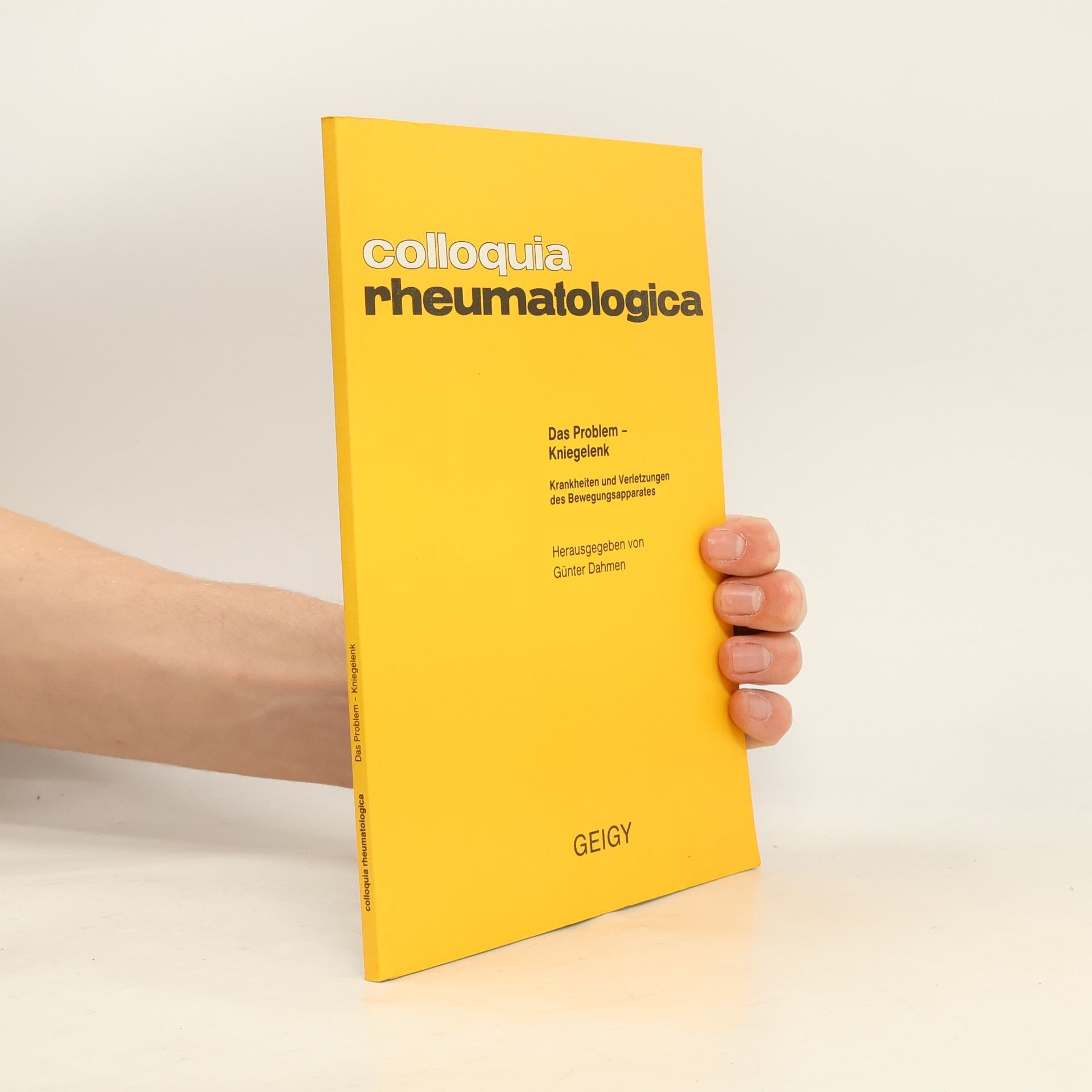 Günter Dahmen Das Problem - Kniegelenk