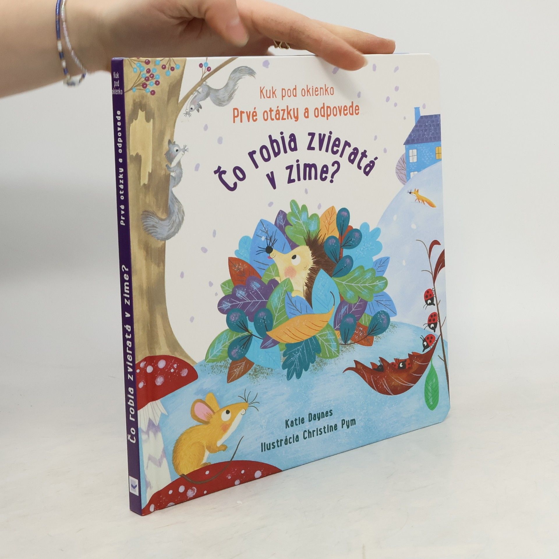 Katie Daynes Čo robia zvieratá v zime?