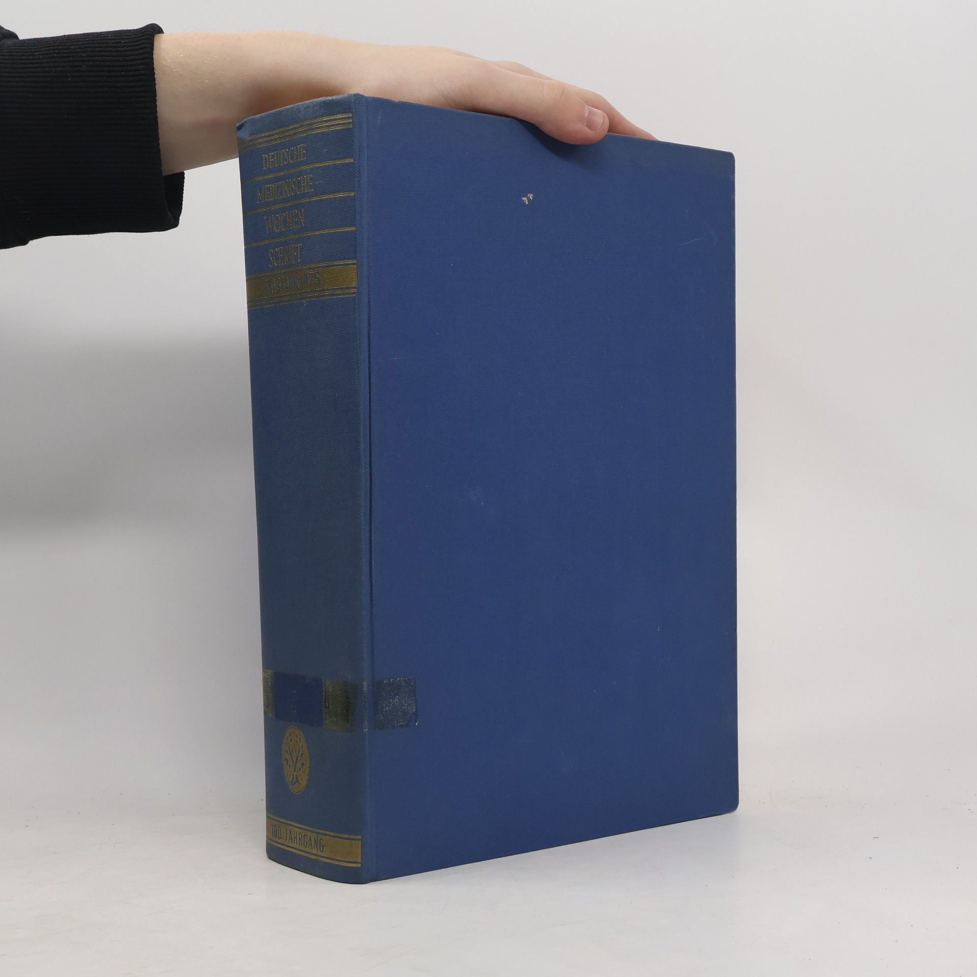 AA.VV. Deutsche Medizinische Wochenschrift 100. Jahrgang, 1. Halbjahr 1975, Hefte 1-26