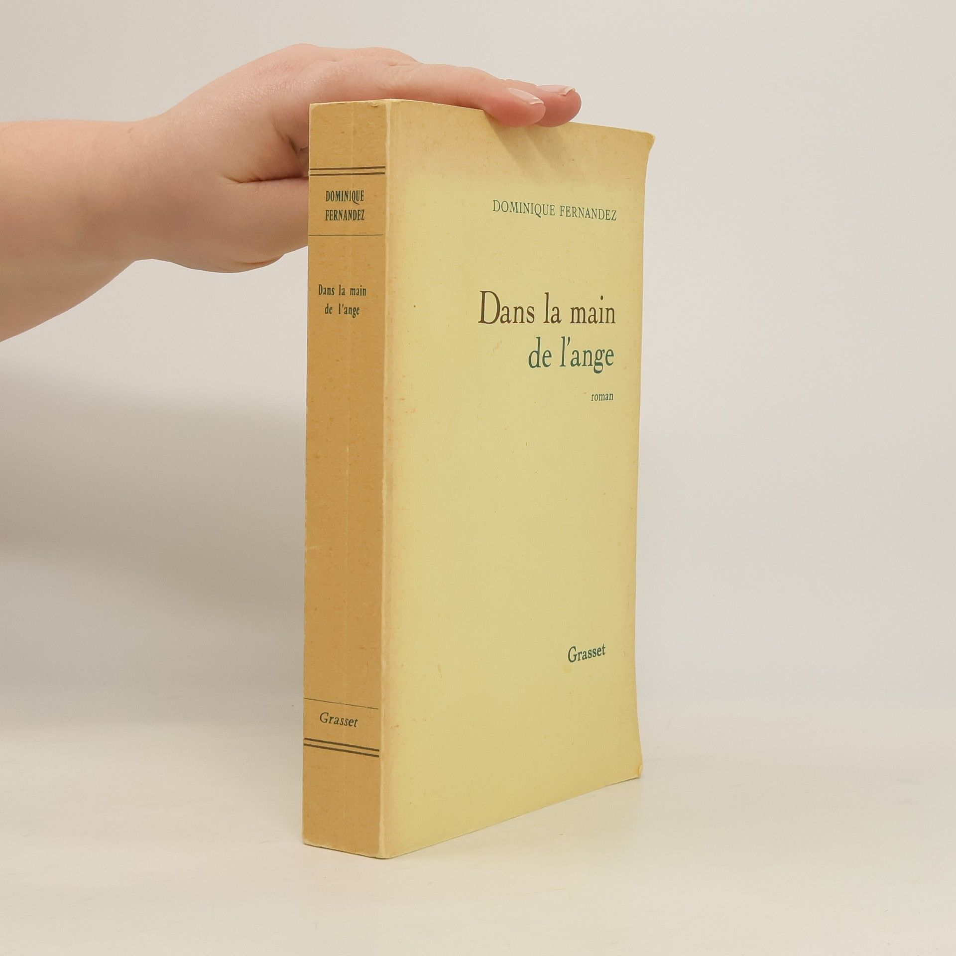 Dominique Fernandez Dans la main de l'ange