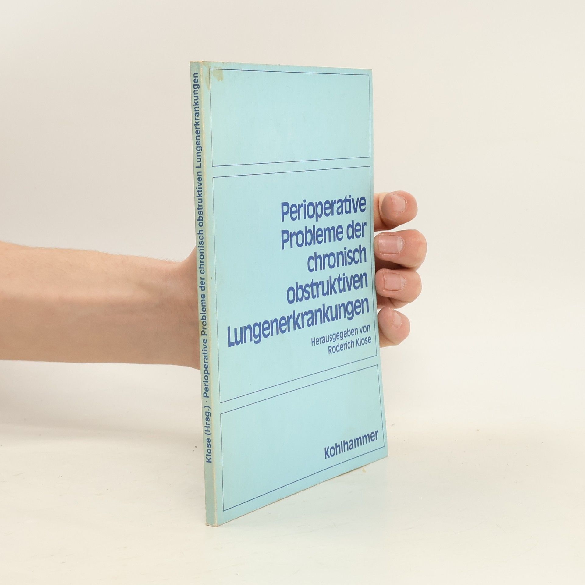 Perioperative Probleme der chronisch obstruktiven Lungenerkrankungen