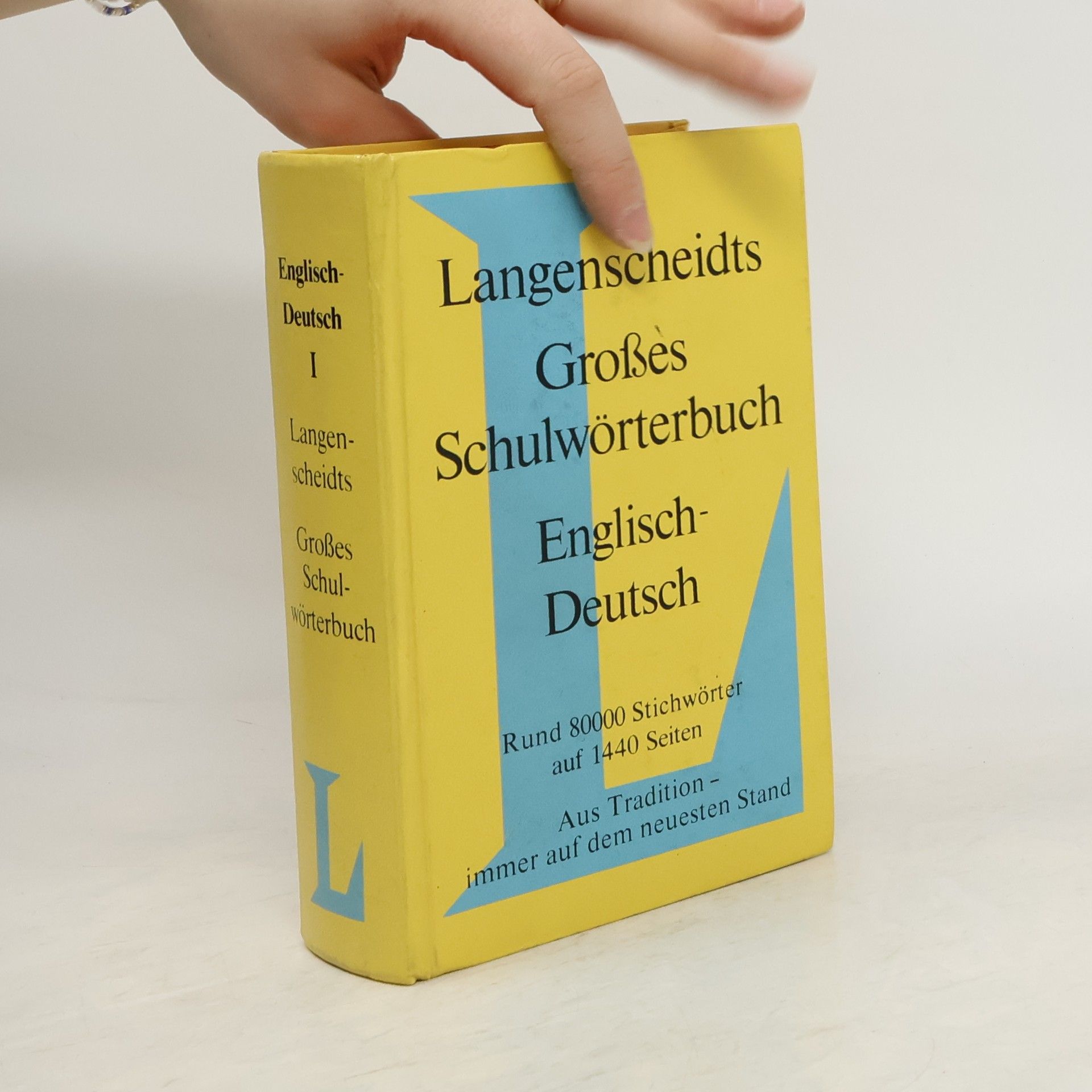Heinz Messinger Langenscheidts großes Schulwörterbuch Englisch-Deutsch