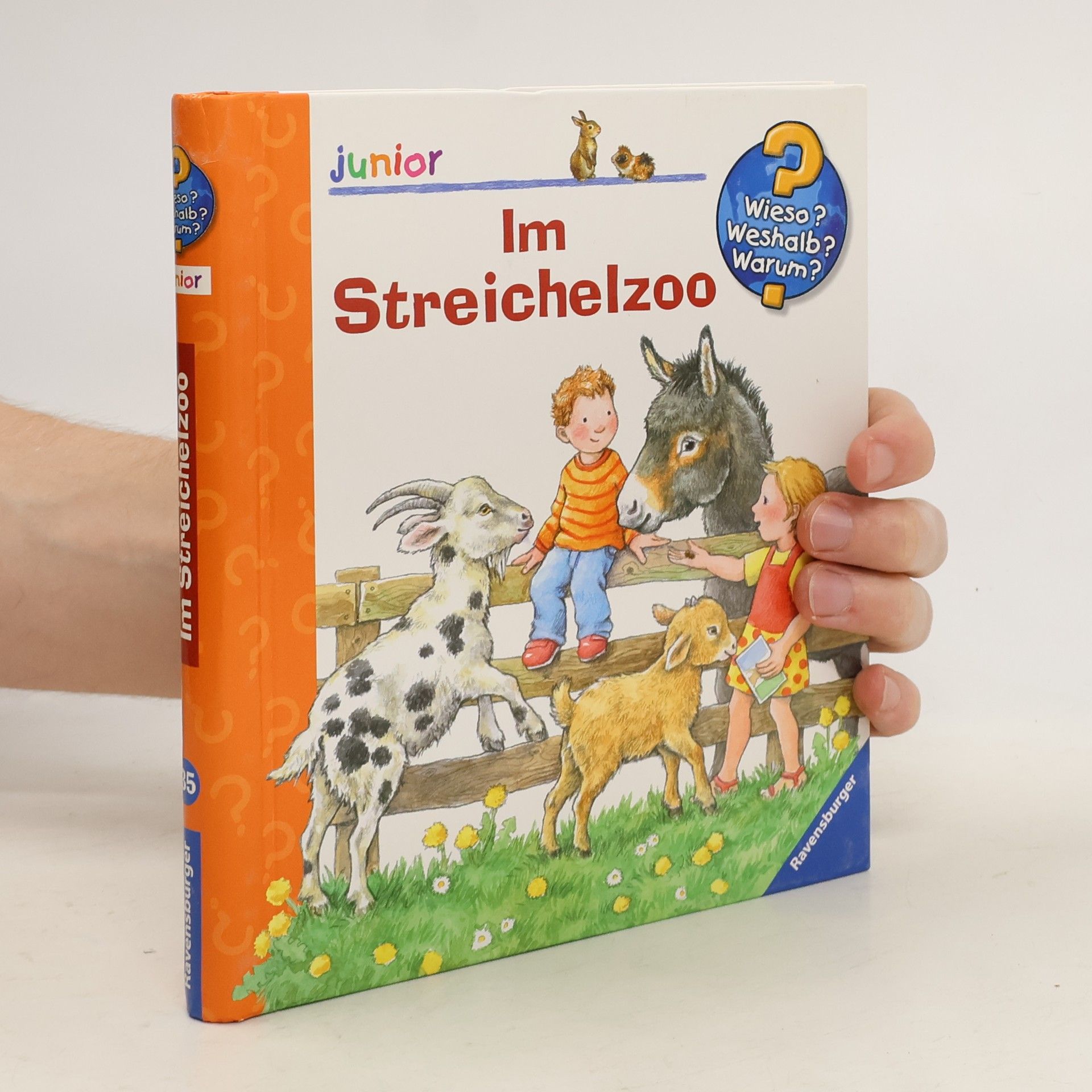 Anne Möller Im Streichelzoo