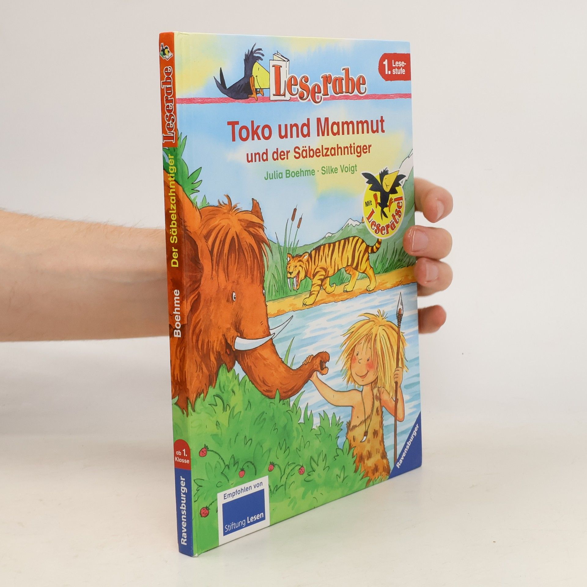 Julia Boehme Leserabe: Toko und Mammut und der Säbelzahntiger - 1. Lesestufe