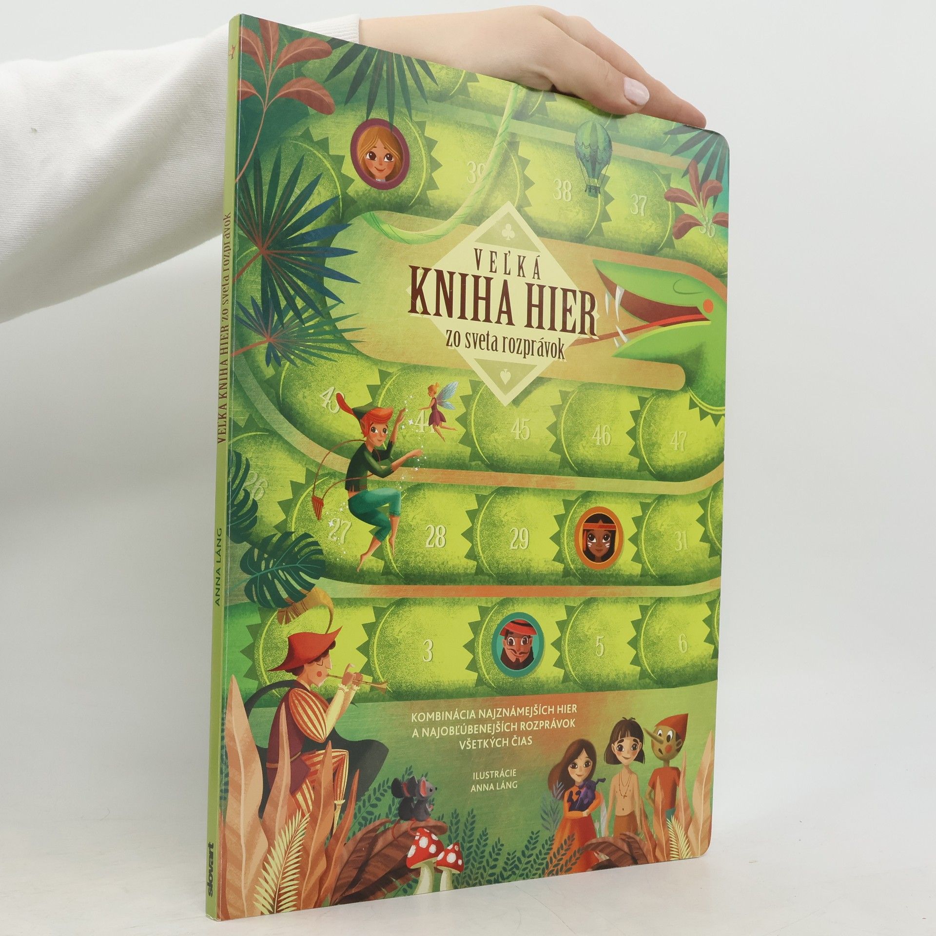 Anna Láng Veľká kniha hier zo sveta rozprávok