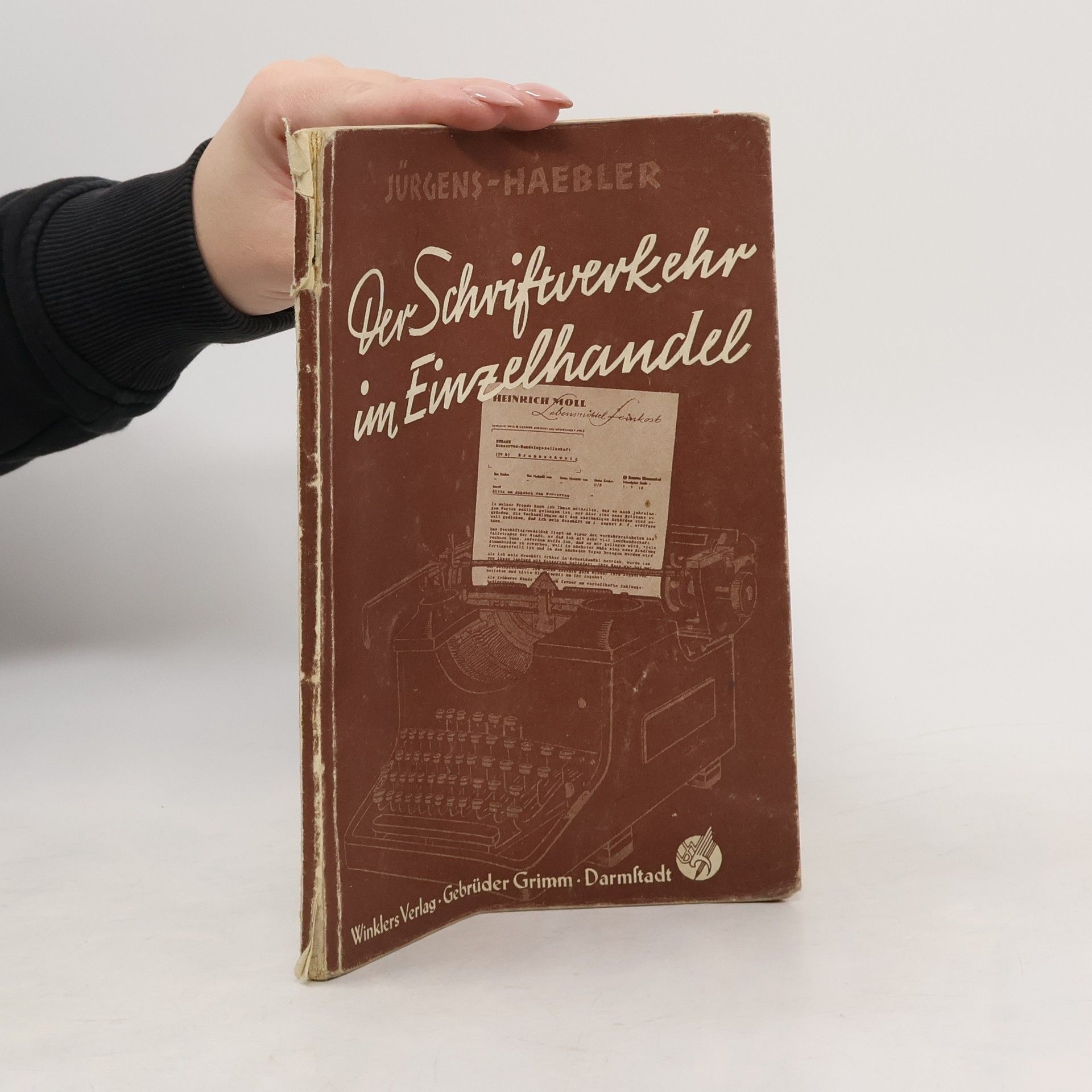 Hugo Jürgens Der Schriftverkehr im Einzelhandel