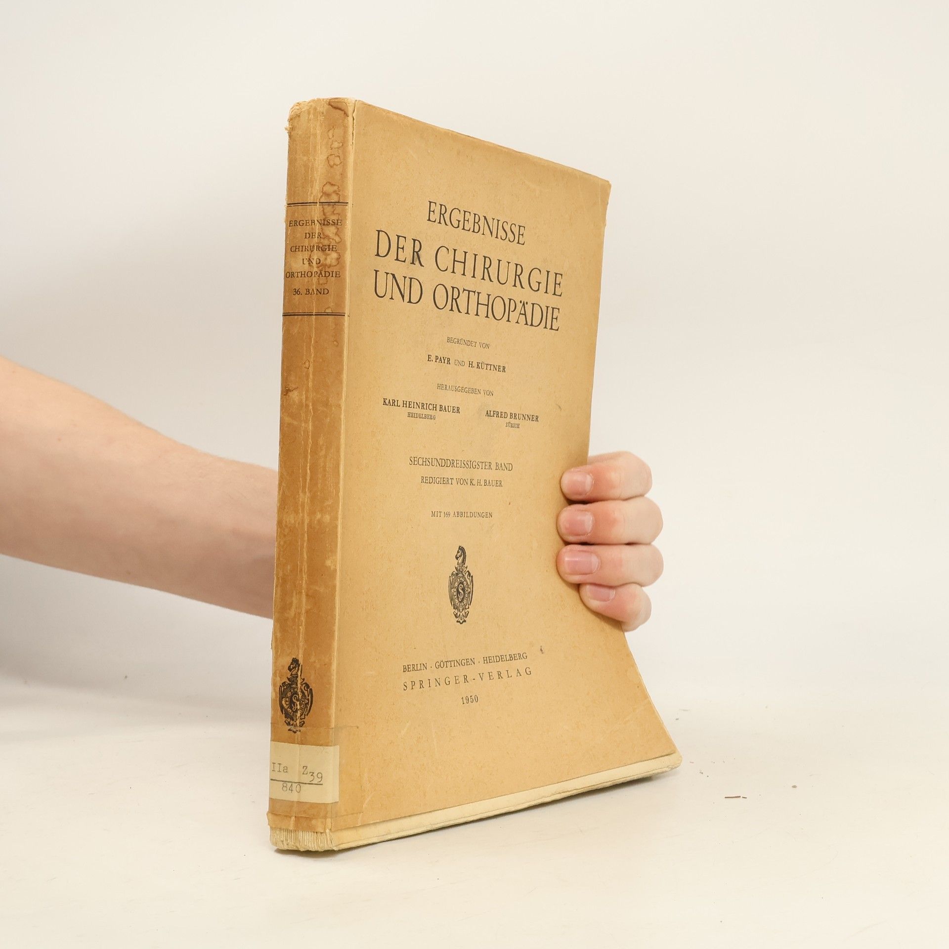 Erwin Payr Ergebnisse der Chirurgie und Orthopädie 36