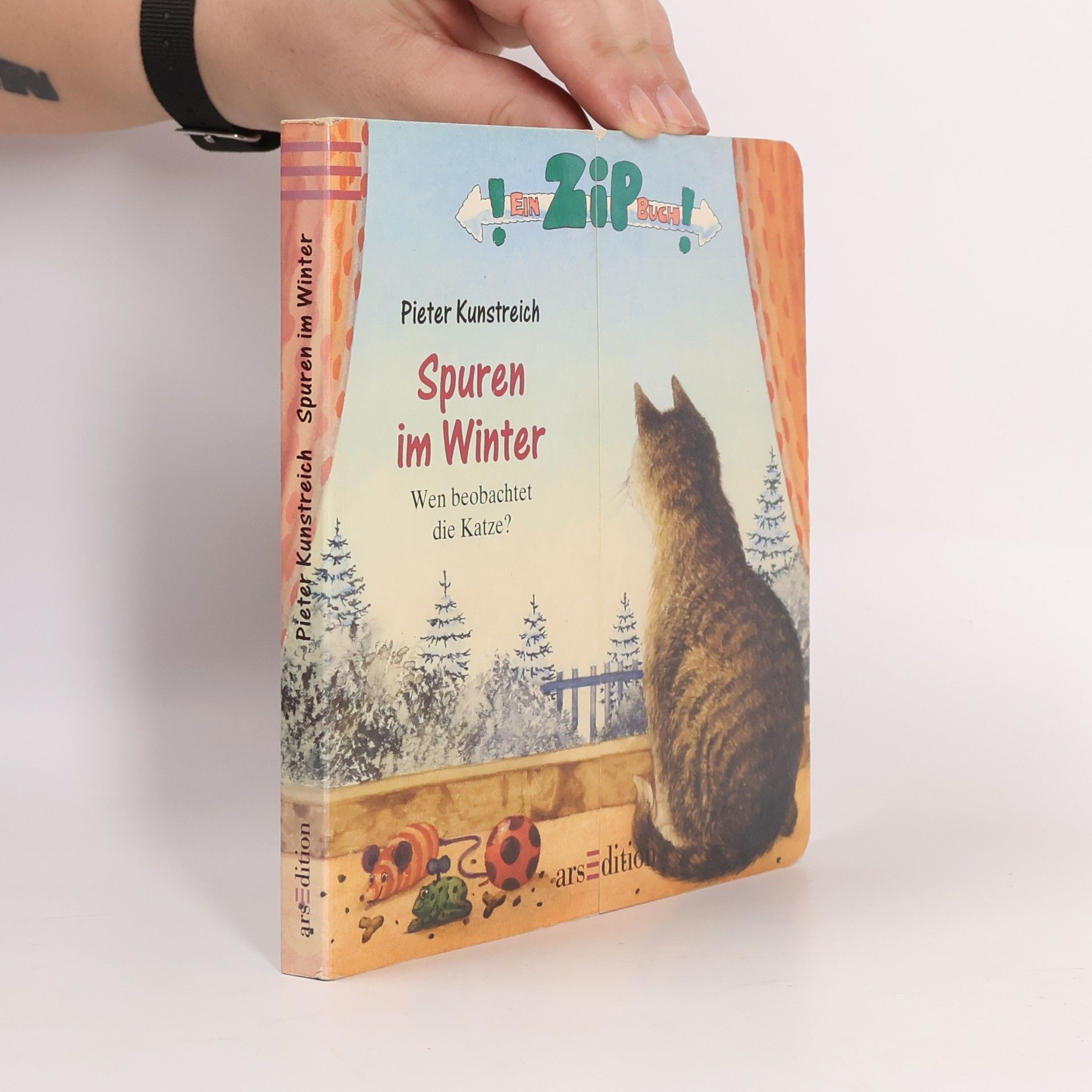 Ein Zip Buch: Spuren im Winter