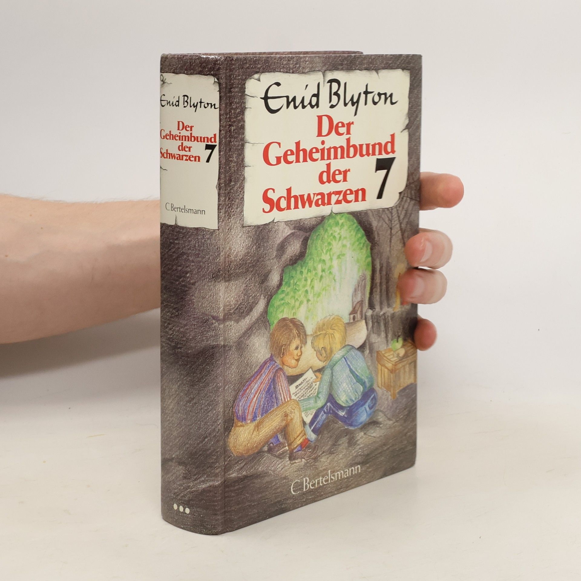 Enid Blyton Der Geheimbund der Schwarzen Sieben. 3 Bde. in 1 Bd. Bravo, Schwarze 7; Gute Arbeit, Schwarze 7; Aufgepaßt, Schwarze 7