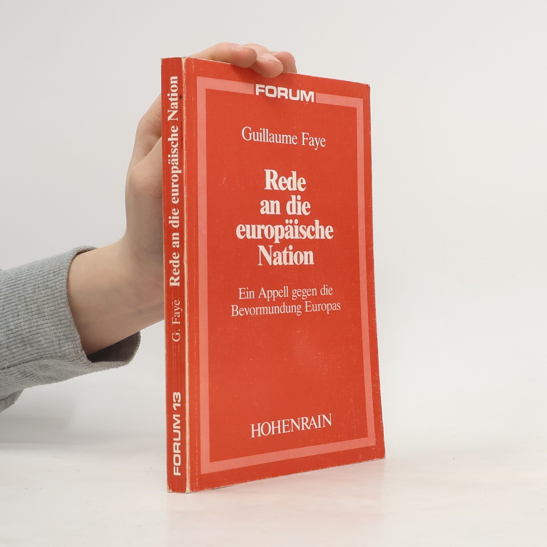 Rede an die europäische Nation