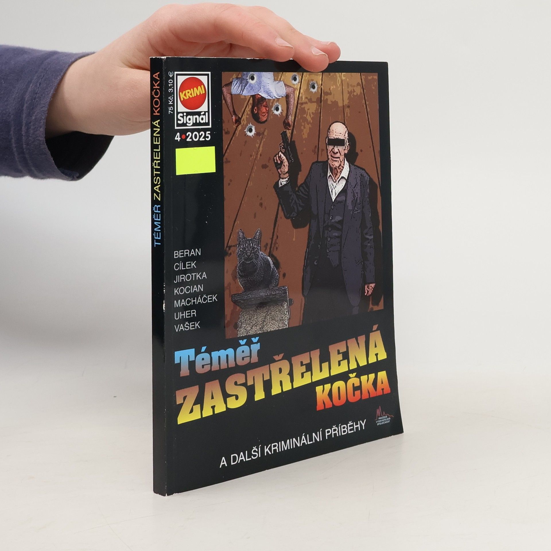 Collectif d'auteurs Téměř zastřelená kočka a další kriminální příběhy